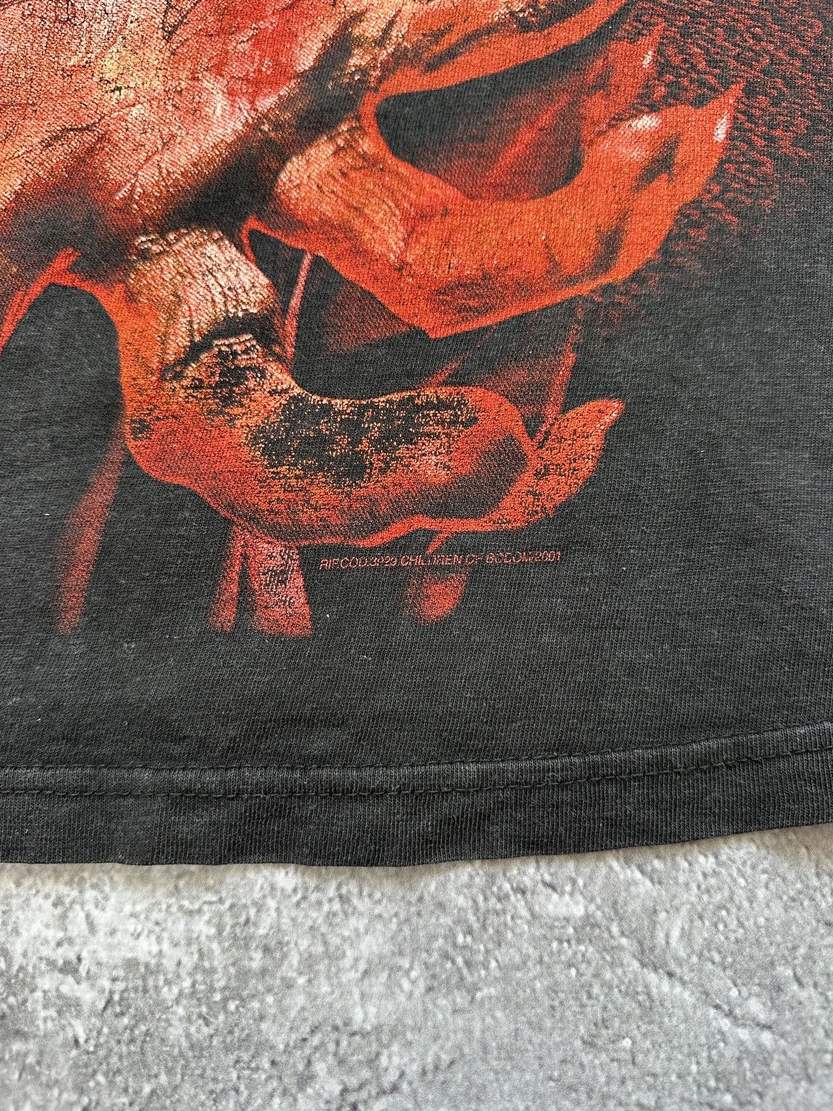 Band Tees Children of Bodom Vintage T-Shirt 2001 Band Tees Faded Size US M / EU 48-50 / 2 - 10 Thumbnail