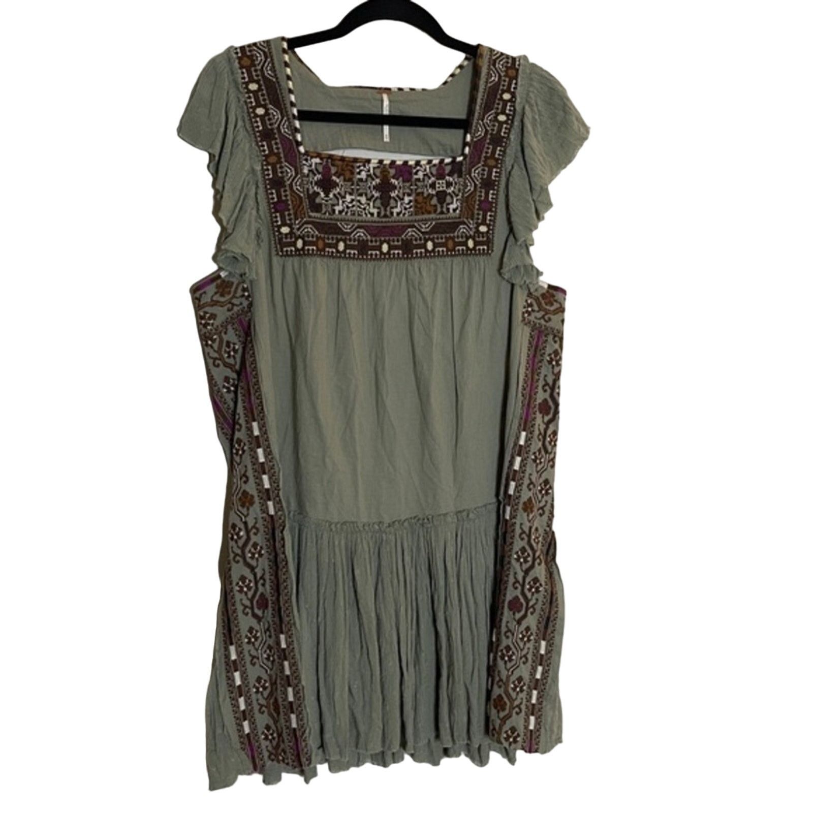 Free People Free People Day Glow Mini Dress Size M / US 6-8 / IT 42-44 - 4 Thumbnail