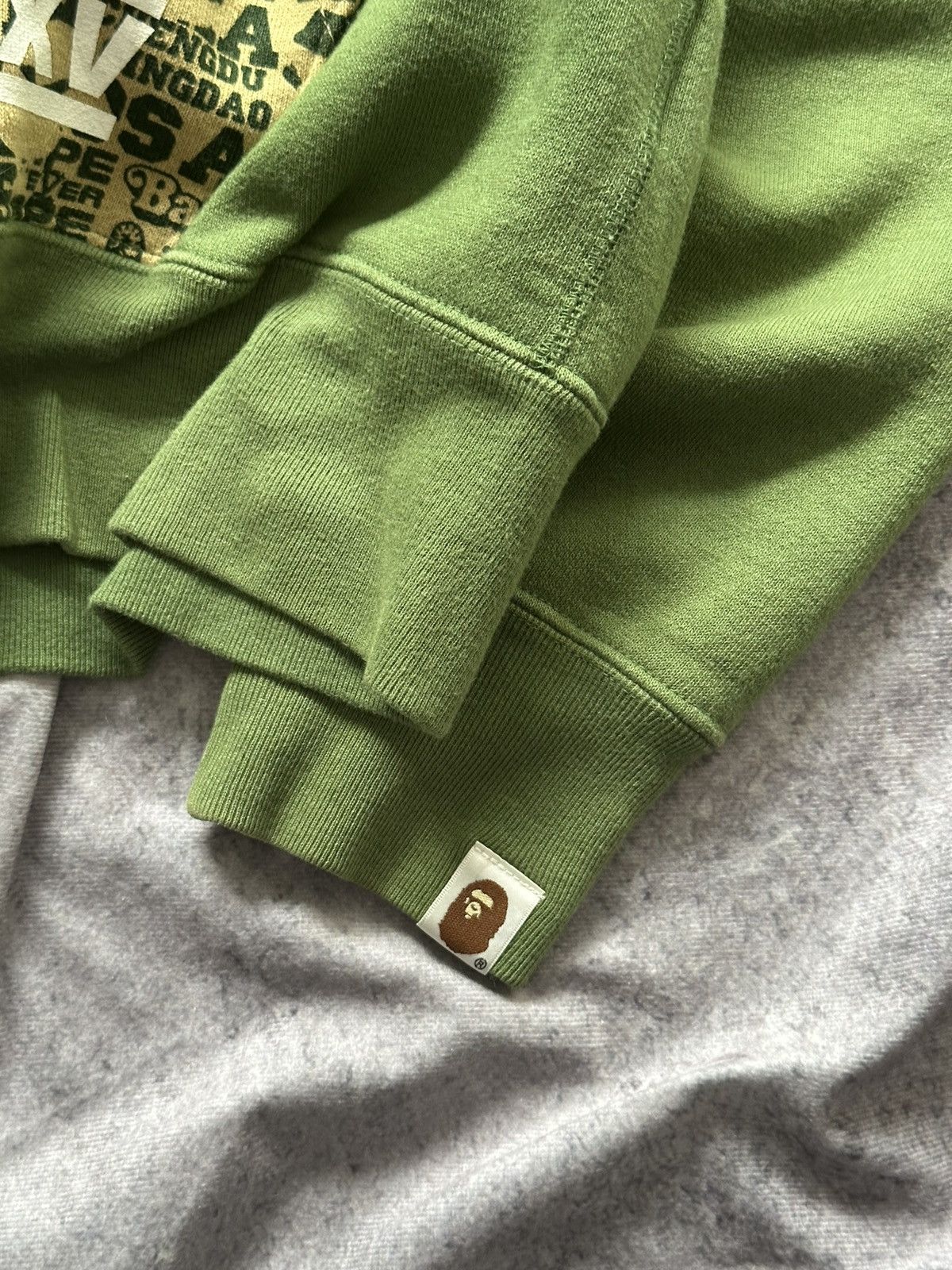 Bape Bape 25th Anniversary City Camo Green Full Zip Shark Hoodie Size US M / EU 48-50 / 2 - 9 Thumbnail