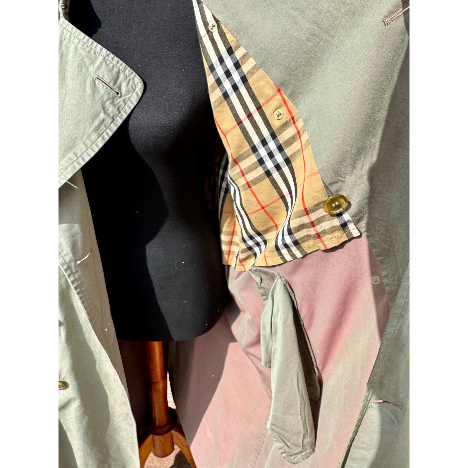 Burberry Burberrys Men's Trench Coat Iconic Vintage 100% Cotton Size US XL / EU 56 / 4 - 9 Thumbnail