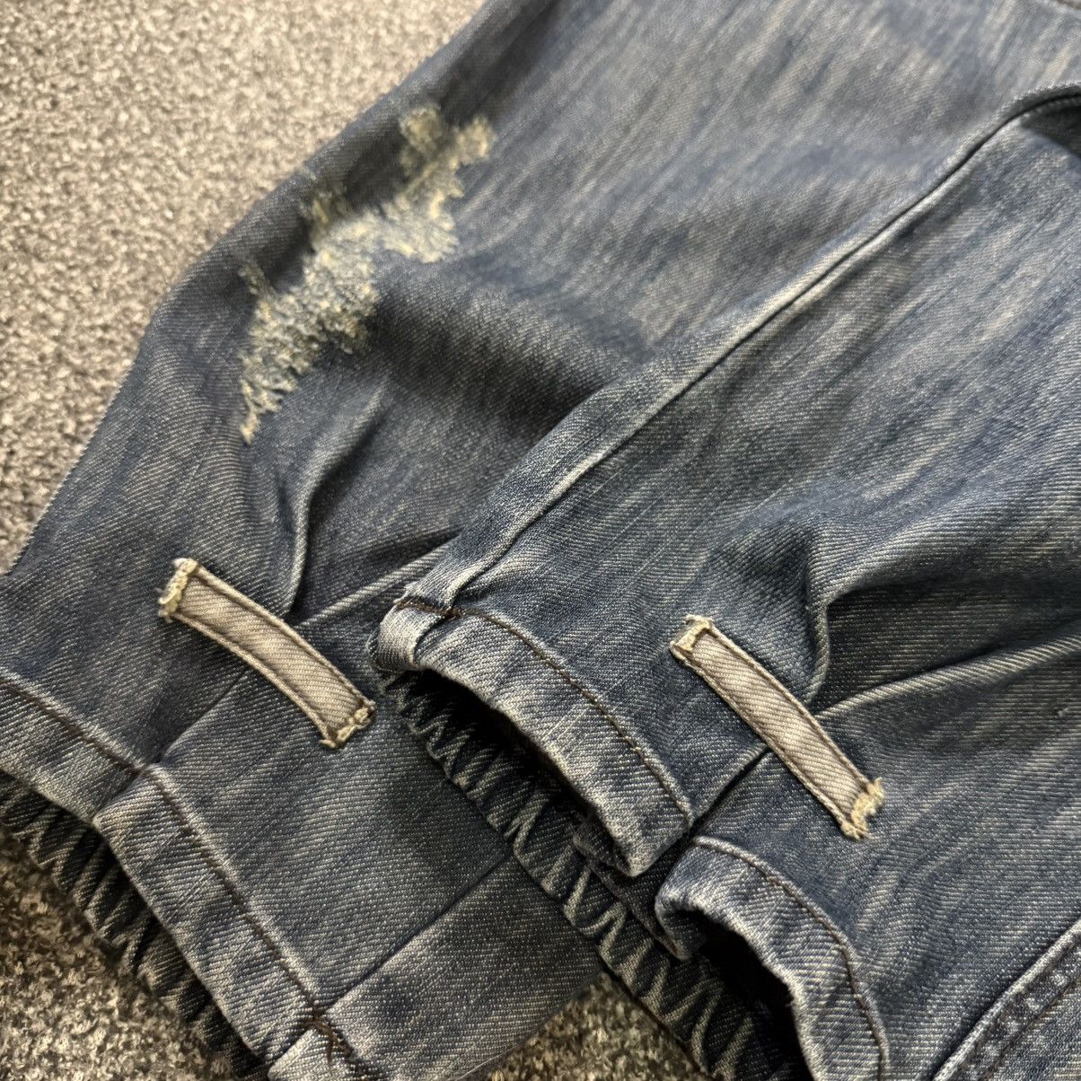 Seditionaries 🔥 Y2k Distressed Bnx Thrashed Tactical Denim Visvim Style Size US 32 / EU 48 - 12 Thumbnail