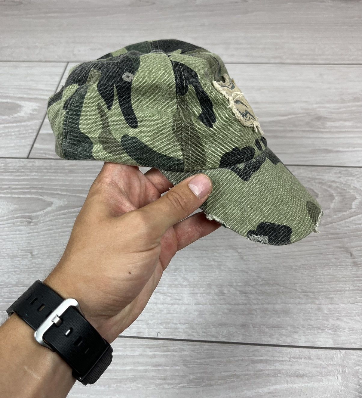 Fox Racing Fox Racing Distressed Camo Cap Hat Size ONE SIZE - 5 Thumbnail