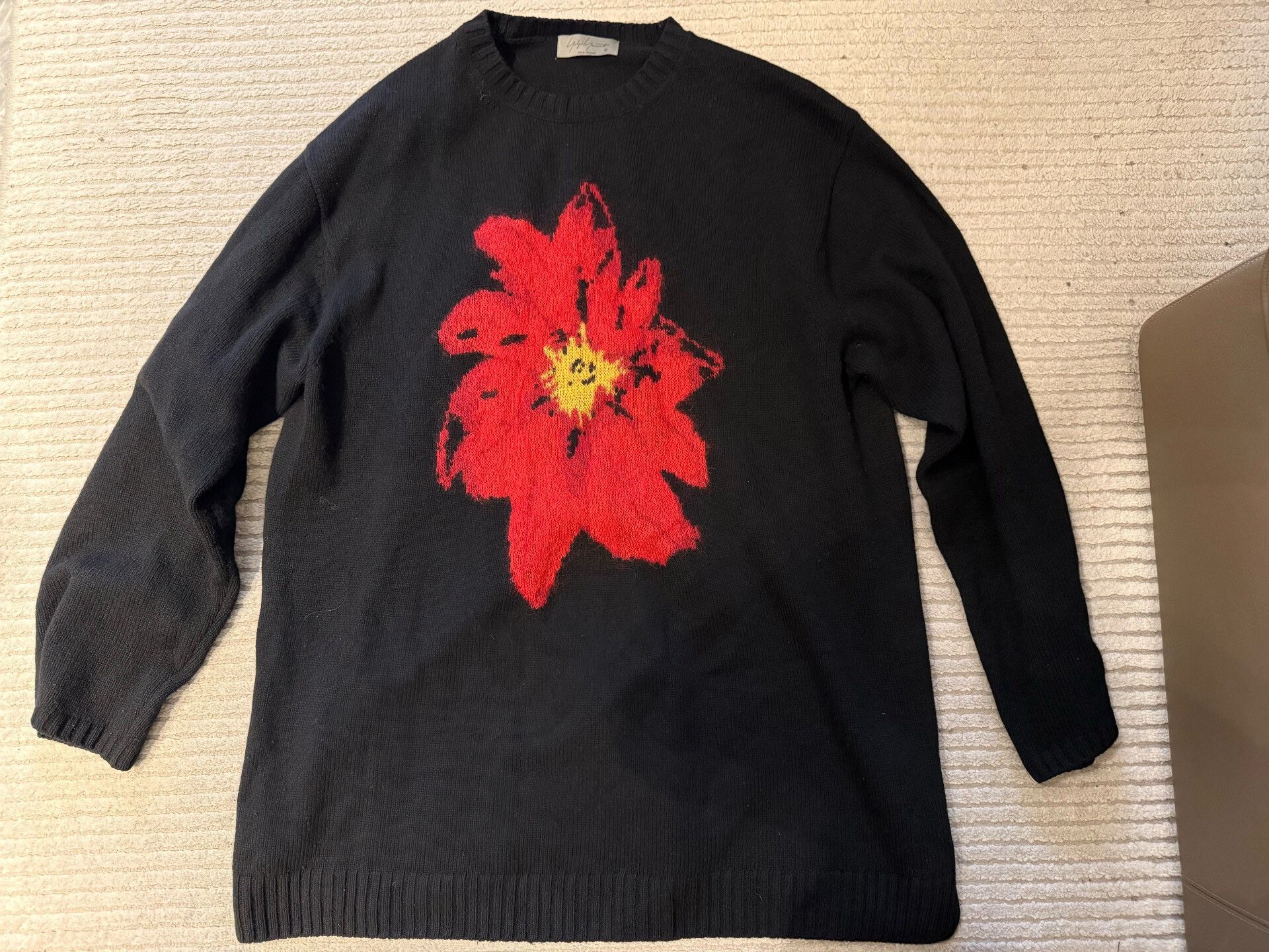 Yohji Yamamoto Yohji Yamamoto Black Sweater for Men Size US L / EU 52-54 / 3 - 1 Thumbnail