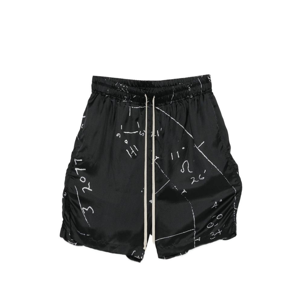Rick Owens Rick Owens BLACK Shorts - Drop-Crotch Shorts Size US M / EU 48-50 / 2 - 1 Thumbnail