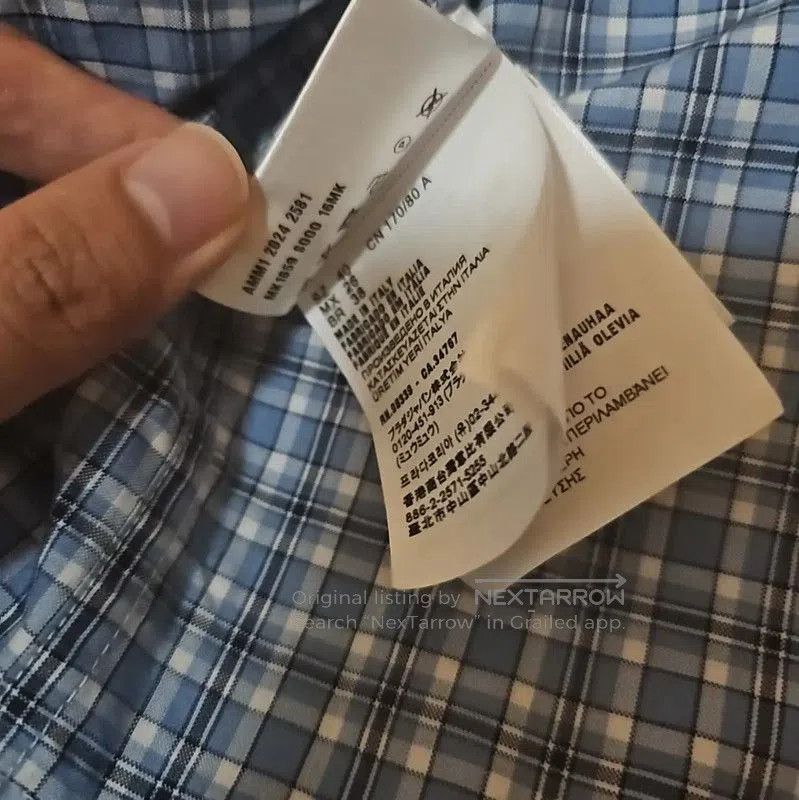 Miu Miu Miu Miu Blue Cotton Long Sleeve Shirt . Size M / US 6-8 / IT 42-44 - 6 Thumbnail
