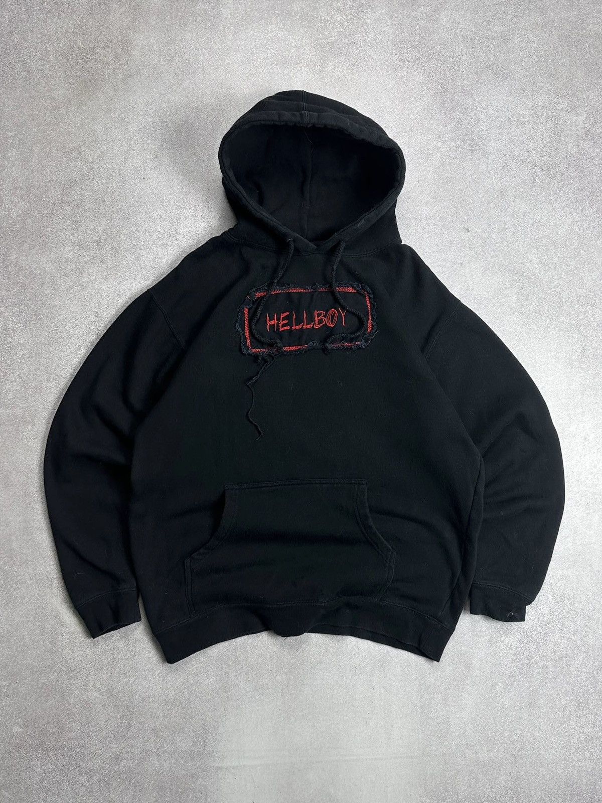 Vintage Lil Peep Hellboy Boxy Hoodie L