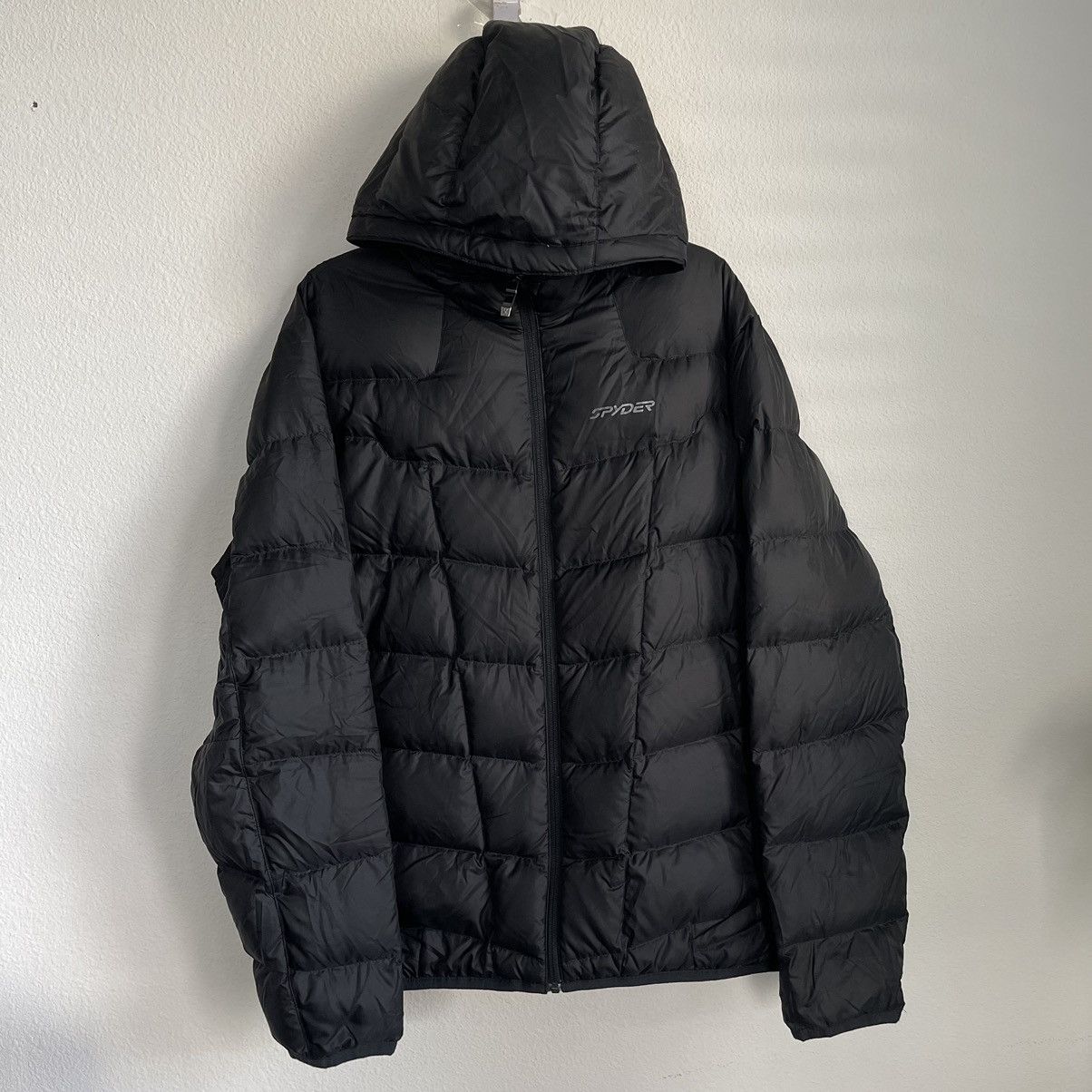 Spyder Spyder Front Zip Hooded Puffer Jacket Size US XL / EU 56 / 4 - 1 Thumbnail