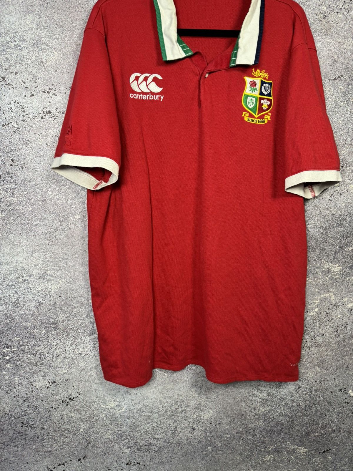 Canterbury of New Zealand Men’s Red British Irish Lions Rugby Jersey Canterbury 2XL Size US XXL / EU 58 / 5 - 4 Thumbnail