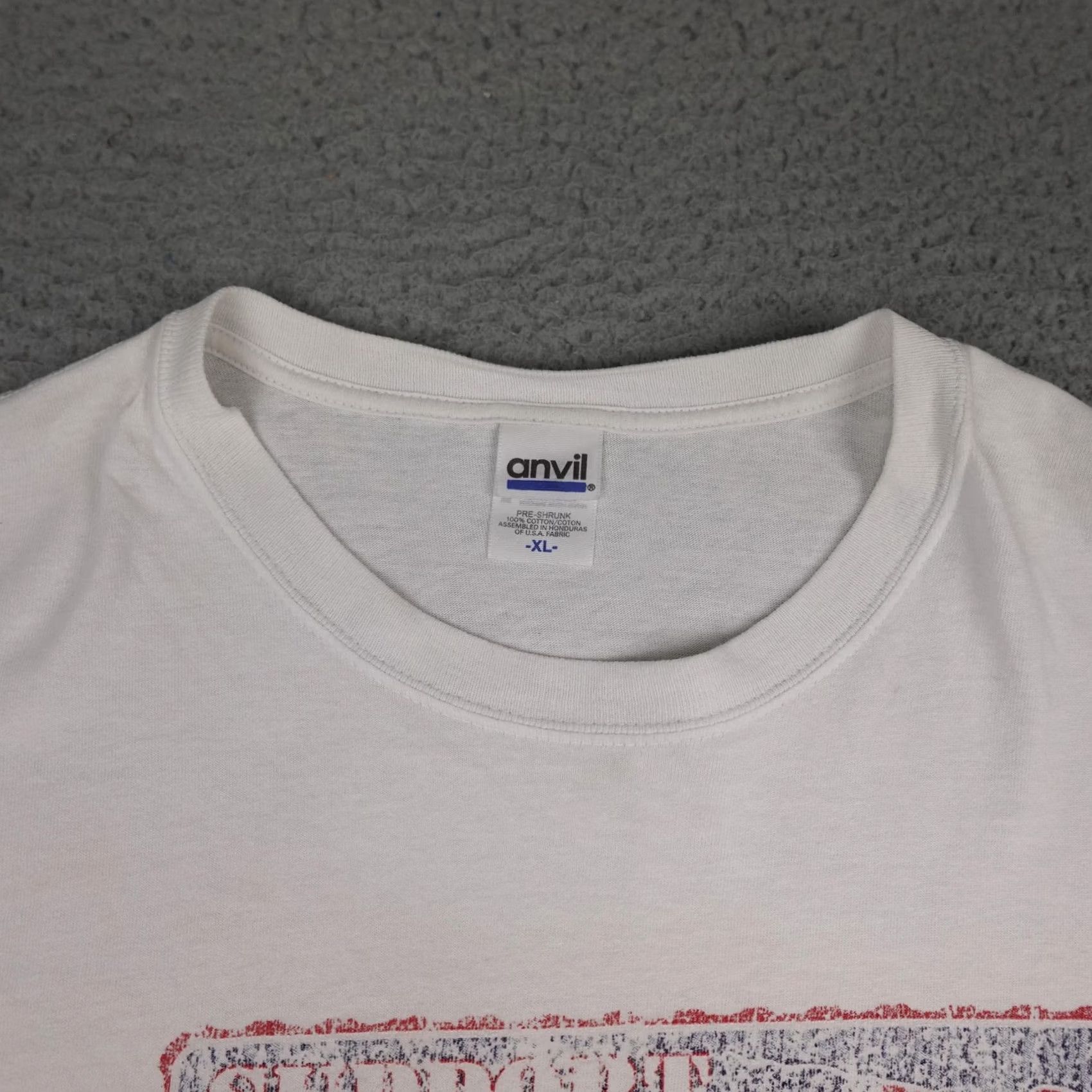 Anvil Keyword Focus: "Vintage," "Support Our Troops," "Anvil," "USA Flag," "Graphic," "90s" – these terms are highly relevant to the product Size US XL / EU 56 / 4 - 5 Thumbnail