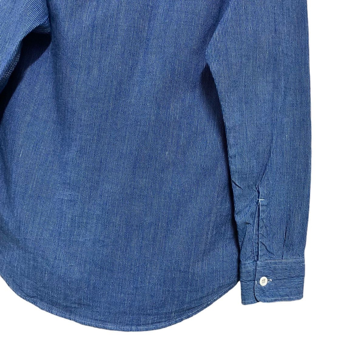 Sugar Cane Sugar Cane Pinstriped Wabash Indigo Denim Button Up Size US S / EU 44-46 / 1 - 12 Thumbnail
