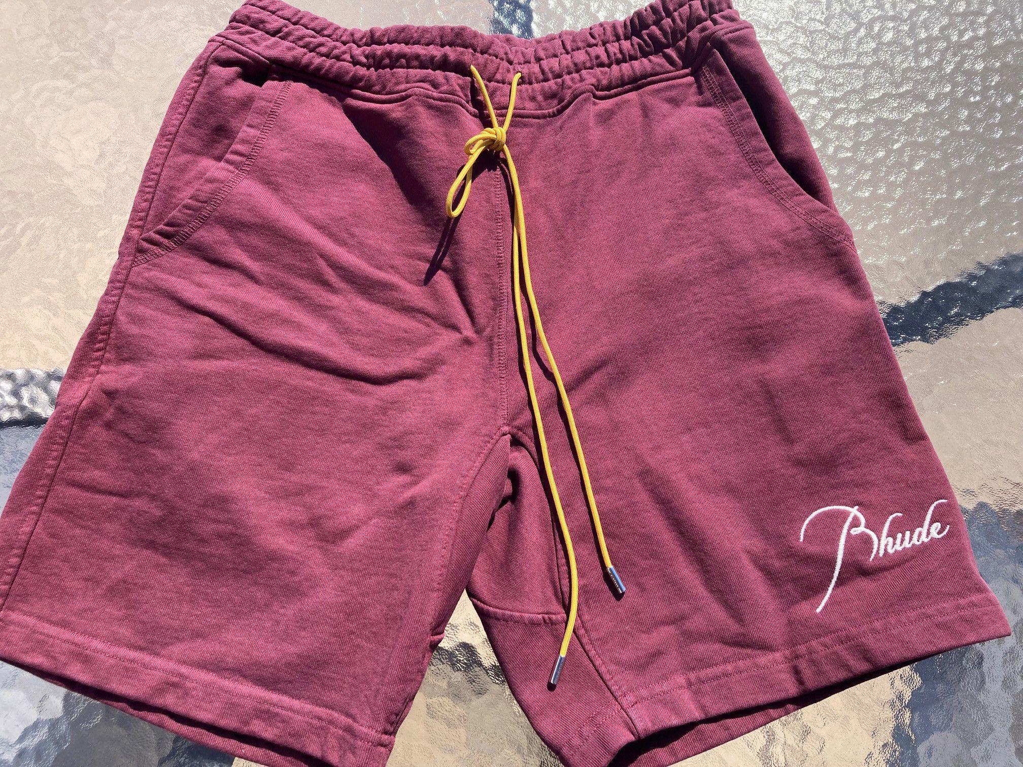 Rhude Rhude Bordeaux Sweat Shirts Size US 34 / EU 50 - 1 Thumbnail