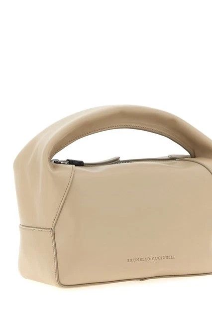 Brunello Cucinelli BRUNELLO CUCINELLI Duo beige Top Handle Bag New & Authentic Size ONE SIZE - 3 Thumbnail