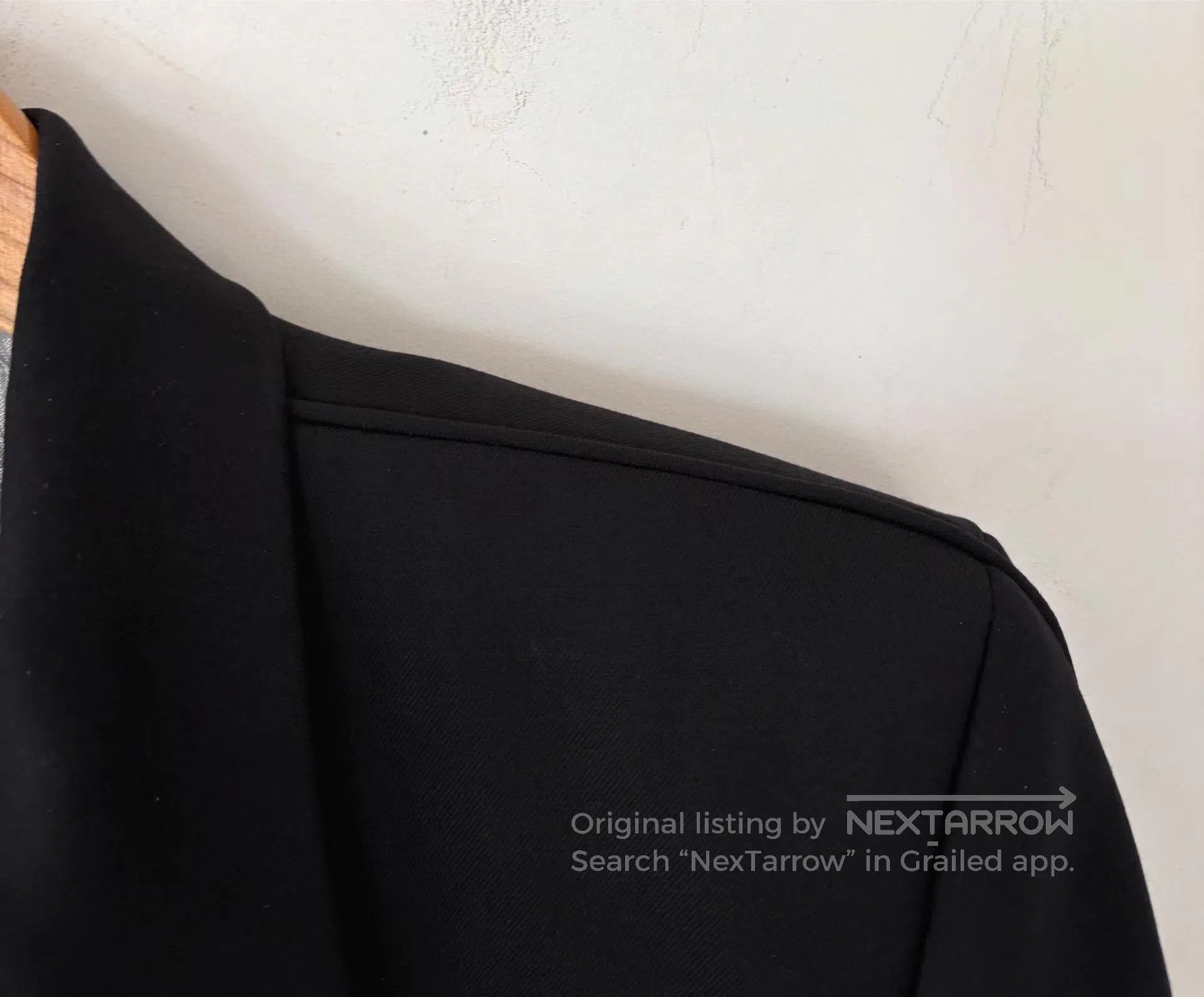 Vetements Black Layered Collar Blazer. Size US M / EU 48-50 / 2 - 8 Thumbnail