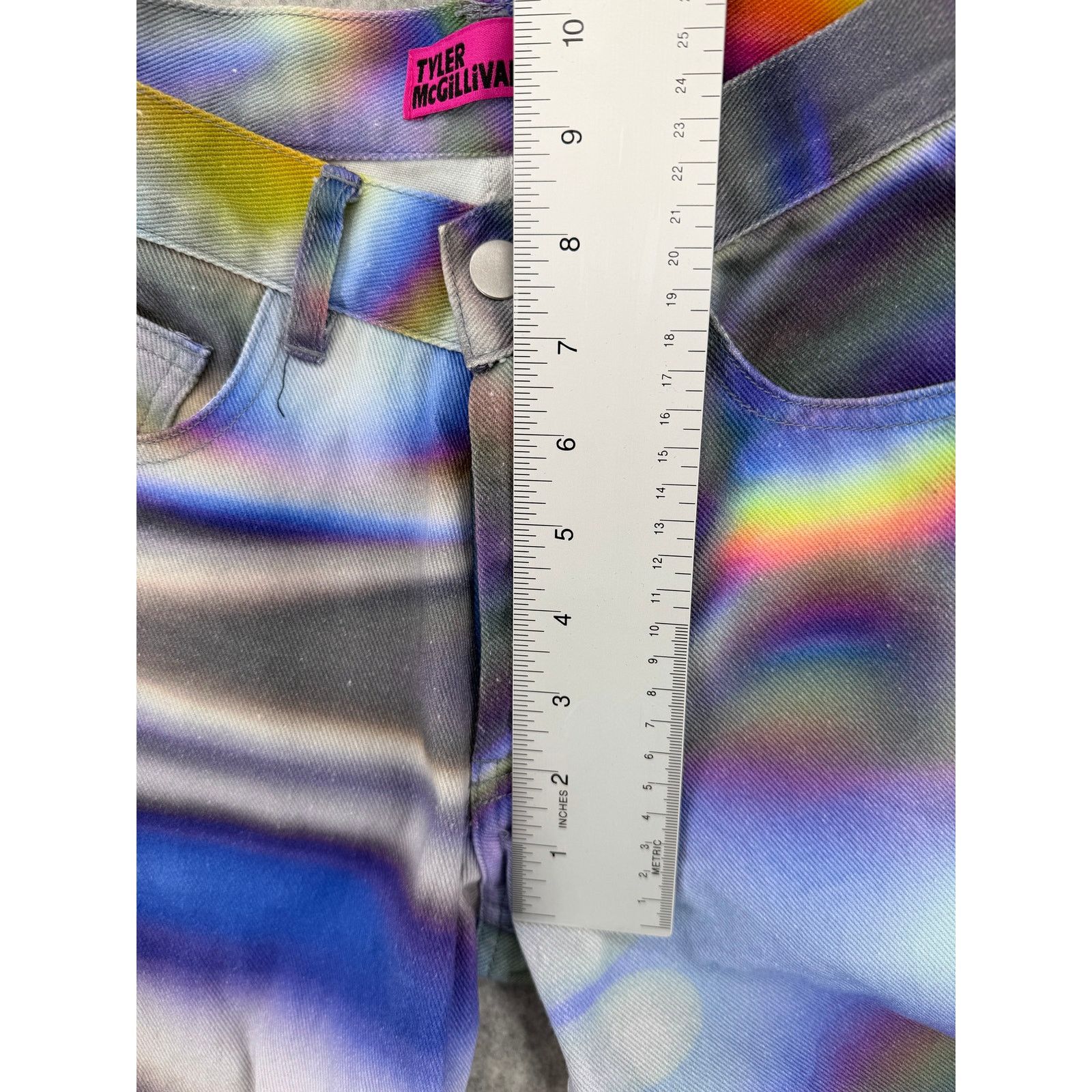 Tyler McGillivary Tyler McGillivary Marcel Tie Dye Psychedelic Jeans X-SMALL Size 24" / US 00 / IT 34 - 12 Thumbnail