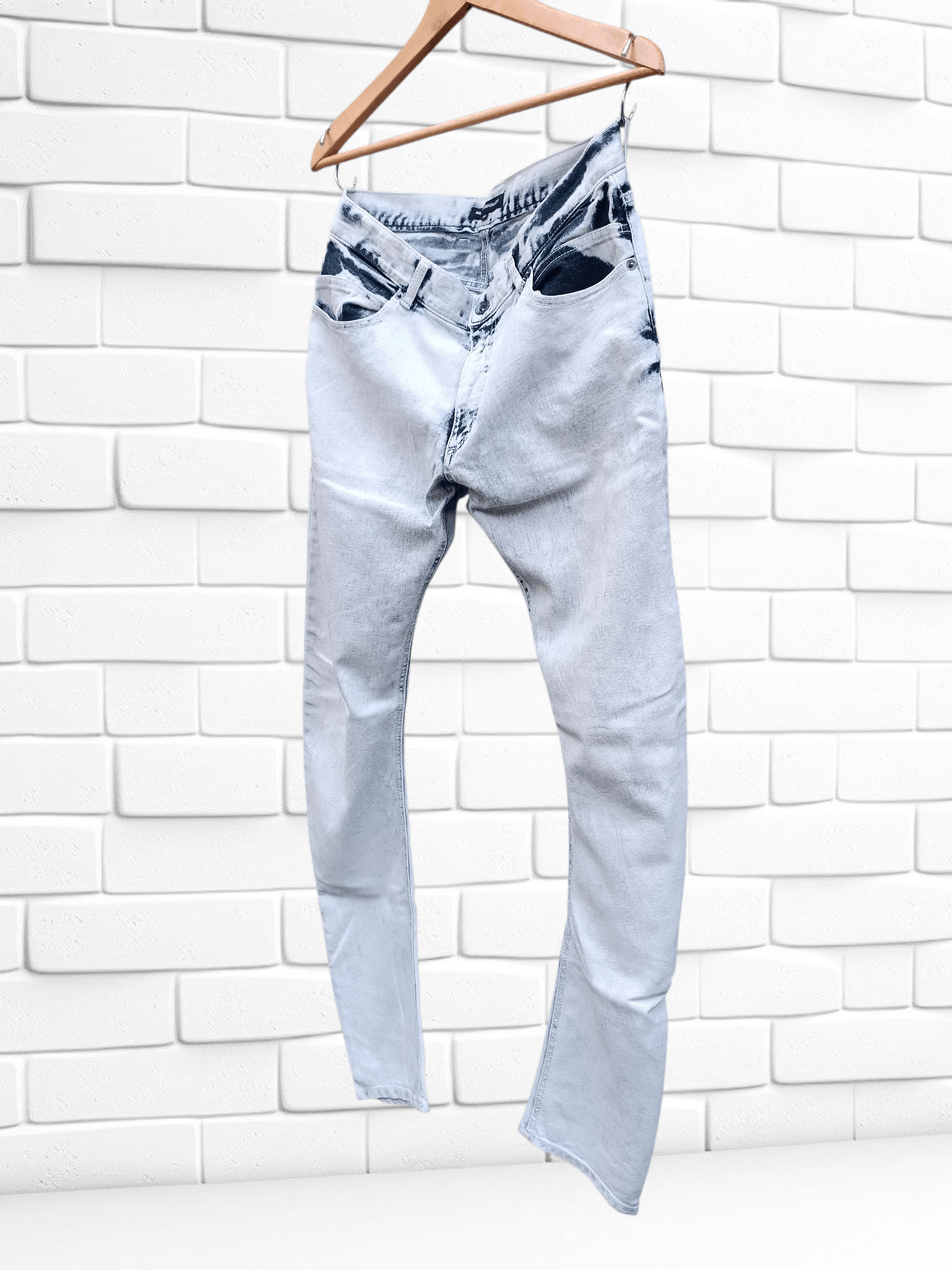 semanticdesign Vintage Sematic Design Slim Fit Curve Stretch Banana Pant Size US 31 - 3 Thumbnail