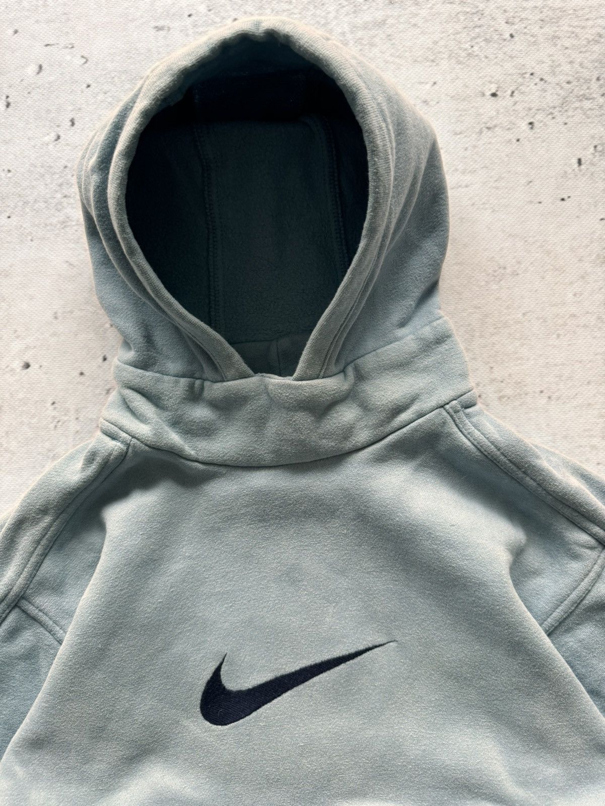 Nike × Vintage NIKE VINTAGE CENTER LOGO OVERSIZE BOXY HOODIE Size US S / EU 44-46 / 1 - 5 Thumbnail