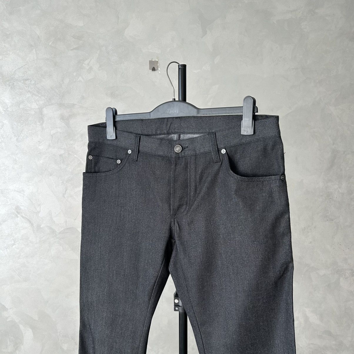 Salvatore Ferragamo Salvatore Ferragamo Tailored Grey Wool Blend Trousers Size US 36 / EU 52 - 8 Thumbnail