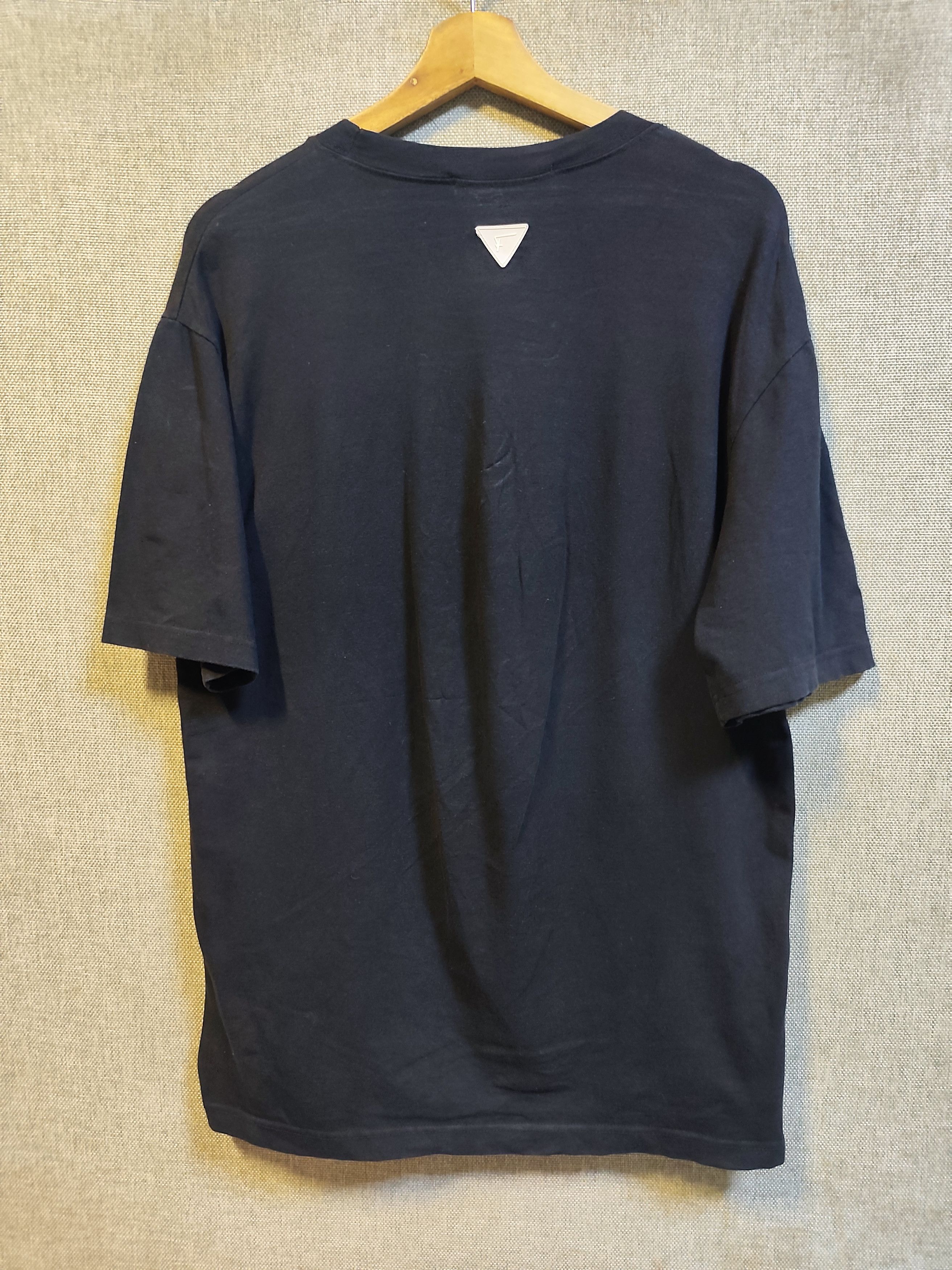Salvatore Ferragamo Vtg Salvatore Ferragamo Script Logo T-Shirt Made In Italy Size US L / EU 52-54 / 3 - 2 Thumbnail