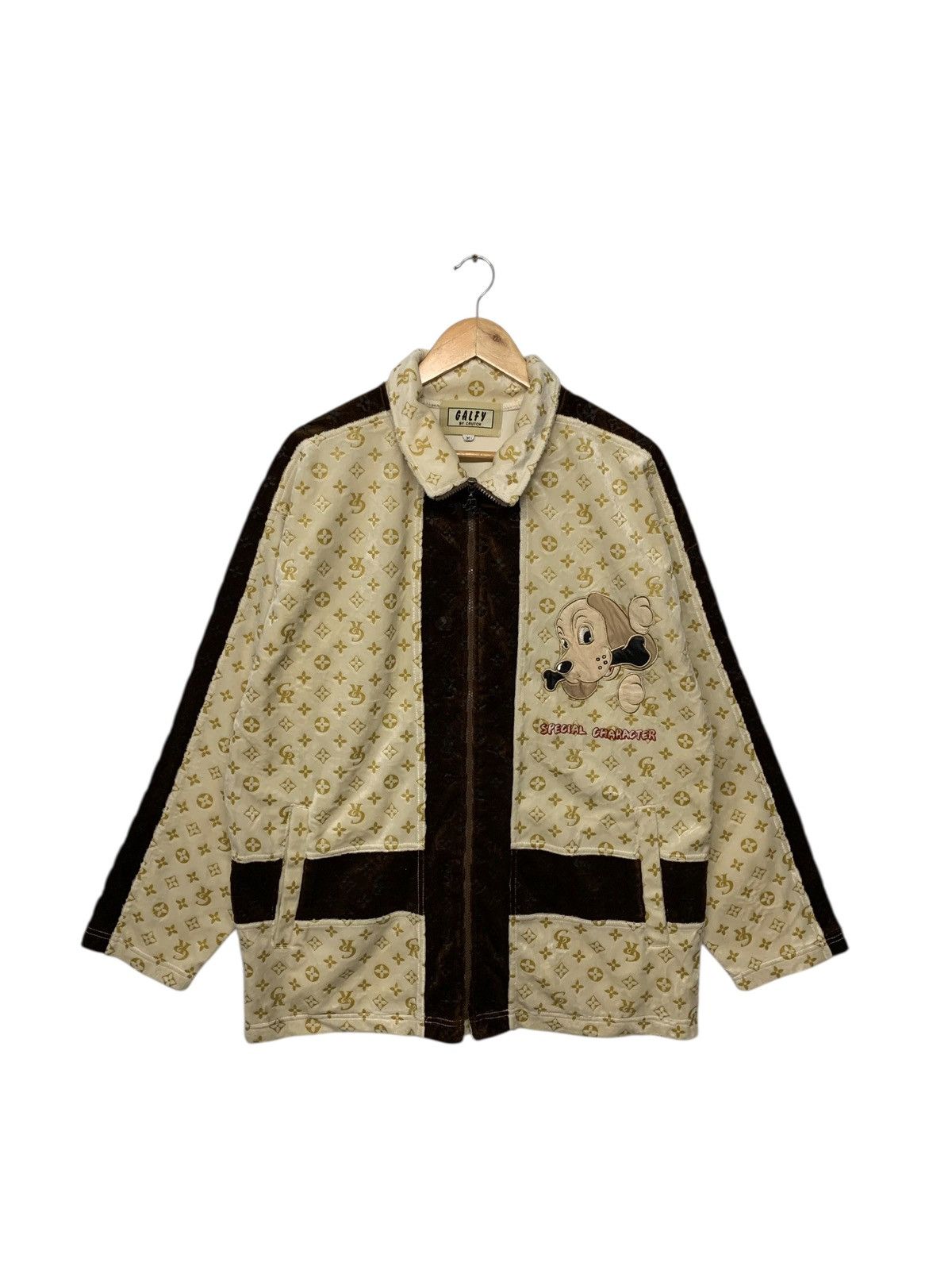Cartoon Network Vintage 90's Gulfy Crutch Character Fullprint Fleece Jacket Size US L / EU 52-54 / 3 - 3 Thumbnail