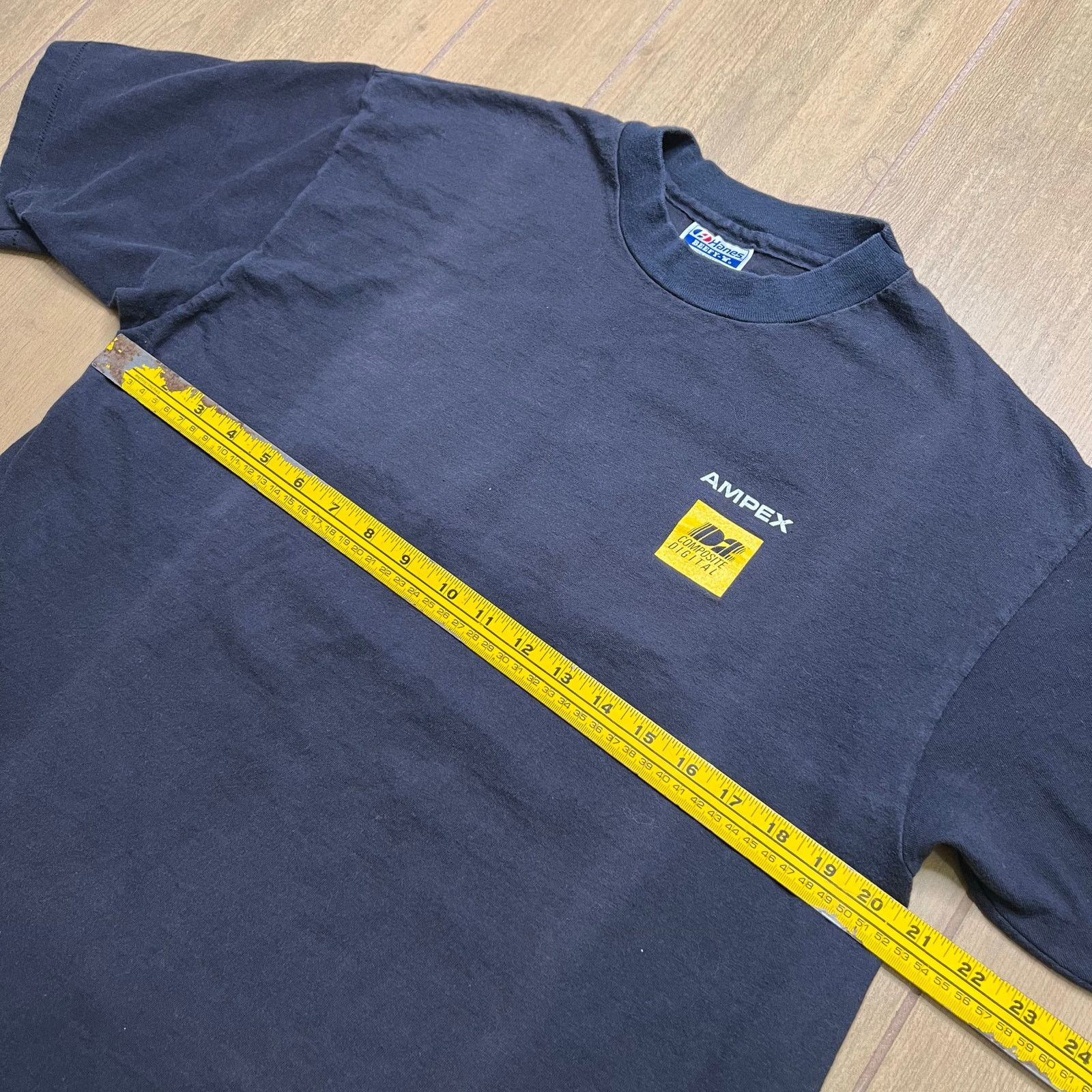Hanes Vintage Ampex Composite Digital T-Shirt USA XL 90s Promo Size US XL / EU 56 / 4 - 6 Thumbnail