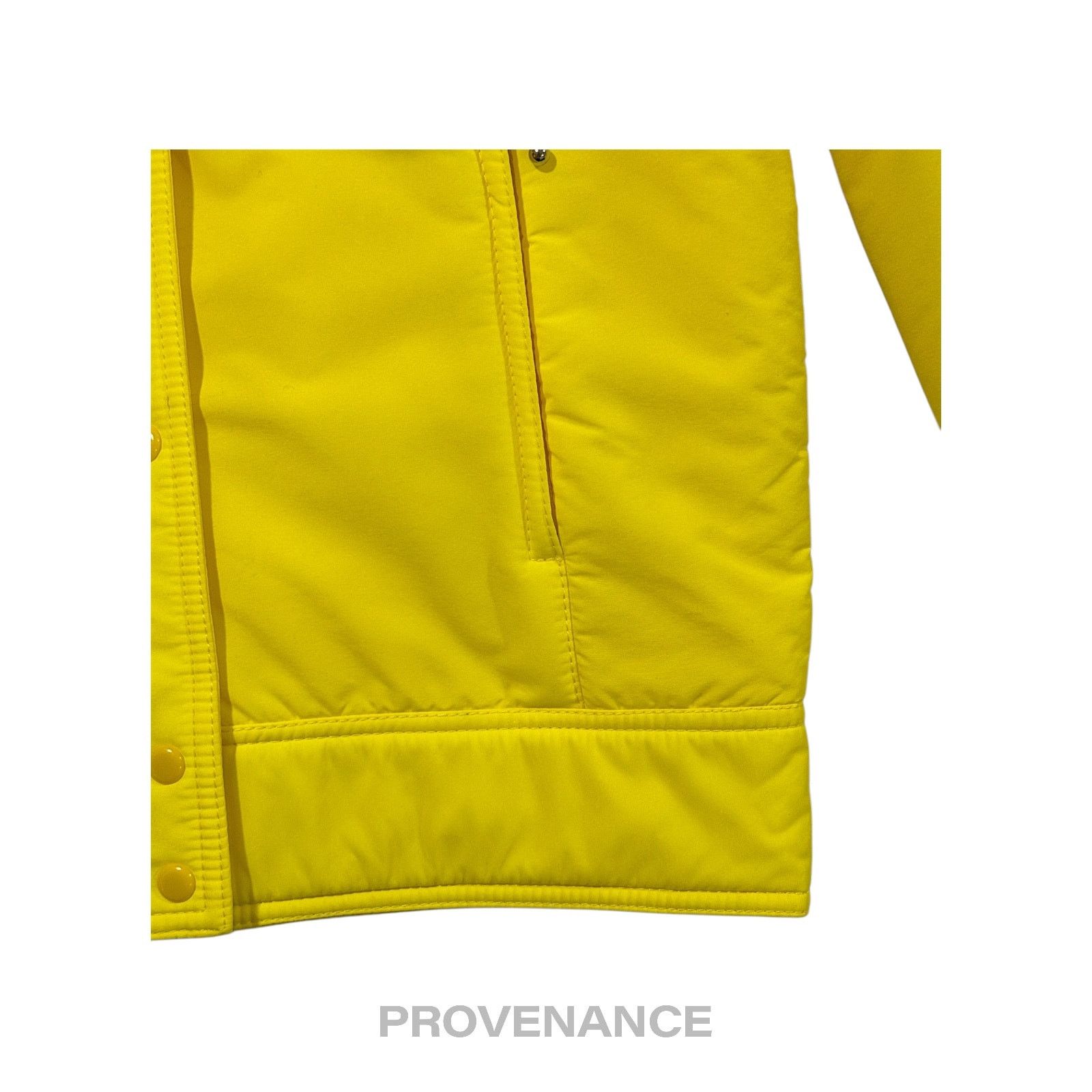 Moncler 🔴 Moncler Logo Light Ski Jacket Coat - Yellow L Hood Size US L / EU 52-54 / 3 - 14 Thumbnail