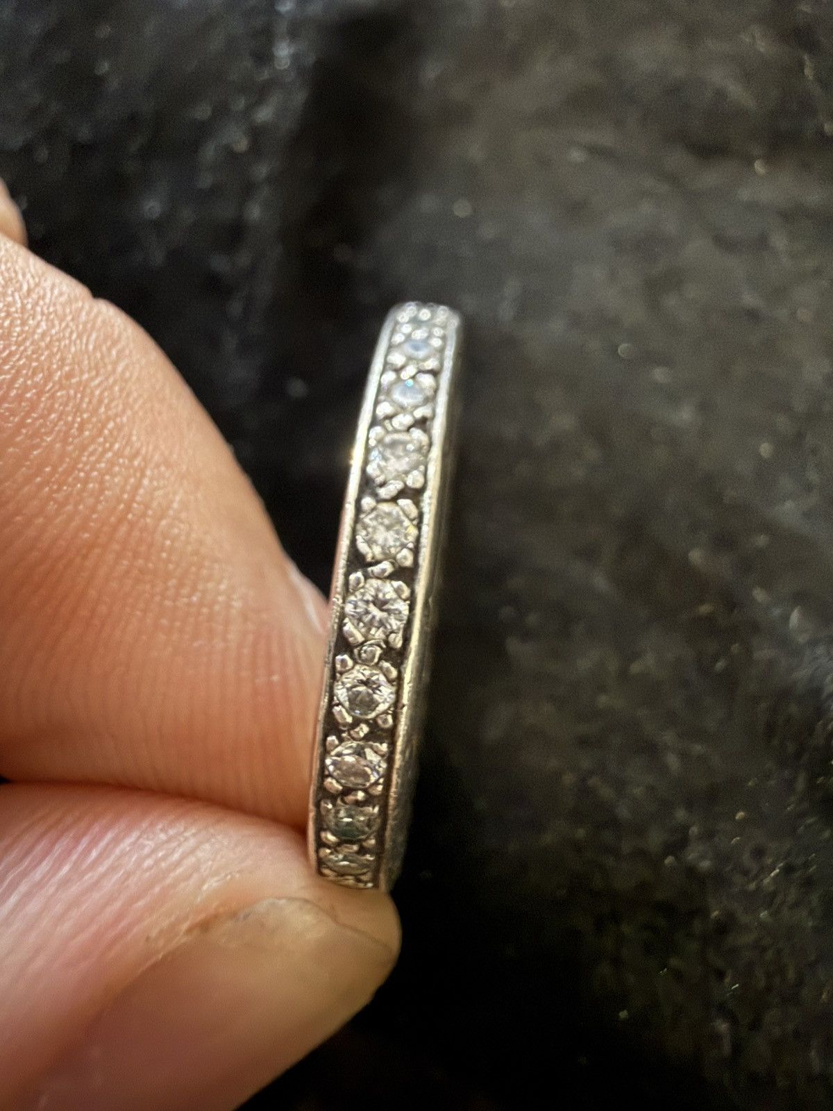 Chrome Hearts Chrome Hearts True Fucking Love Diamond Pave Ring size 7.5 Size ONE SIZE - 1 Thumbnail