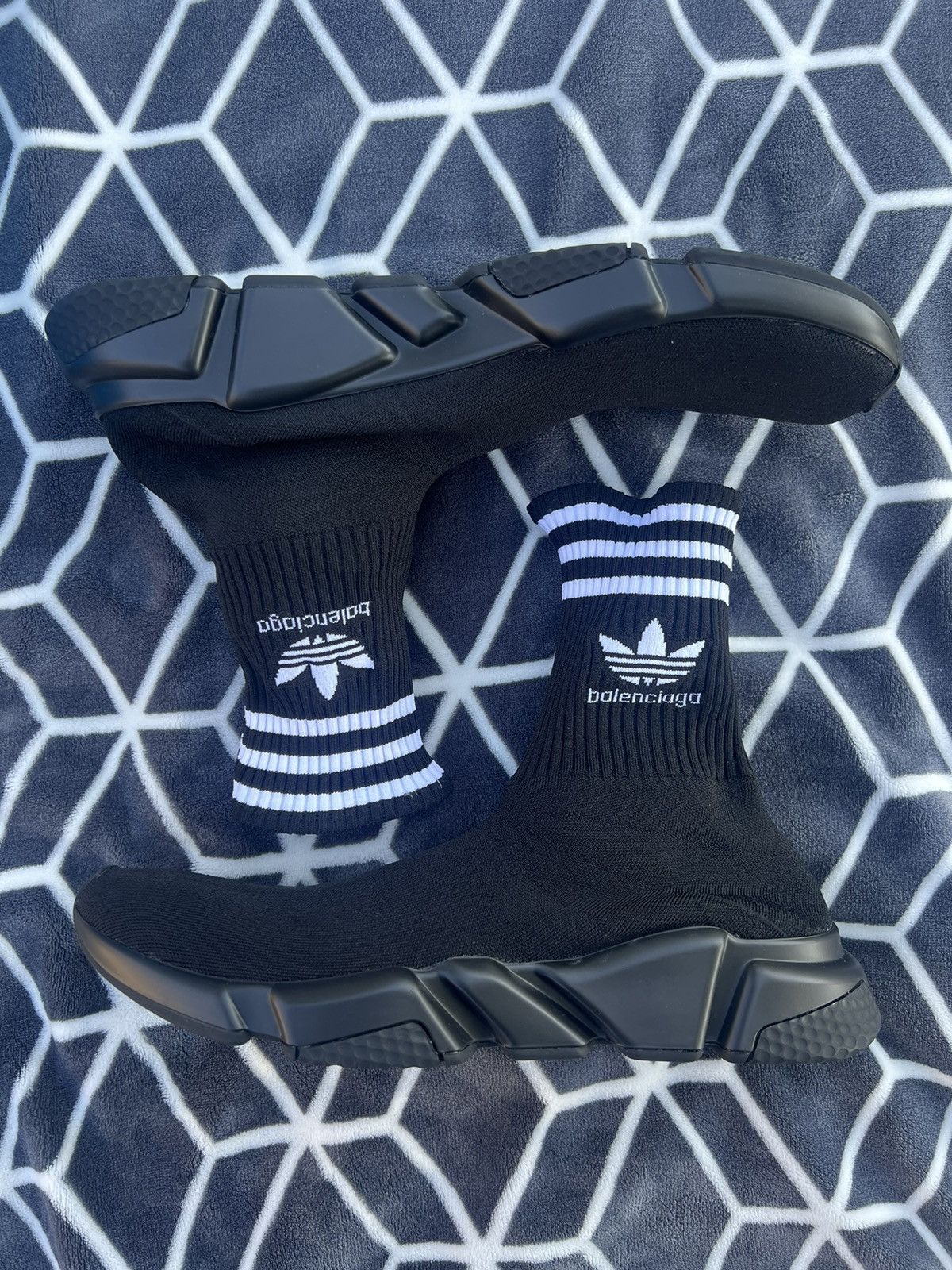 Adidas × Balenciaga Balenciaga X Adidas Speed Trainers Size US 11.5 / EU 44-45 - 5 Thumbnail