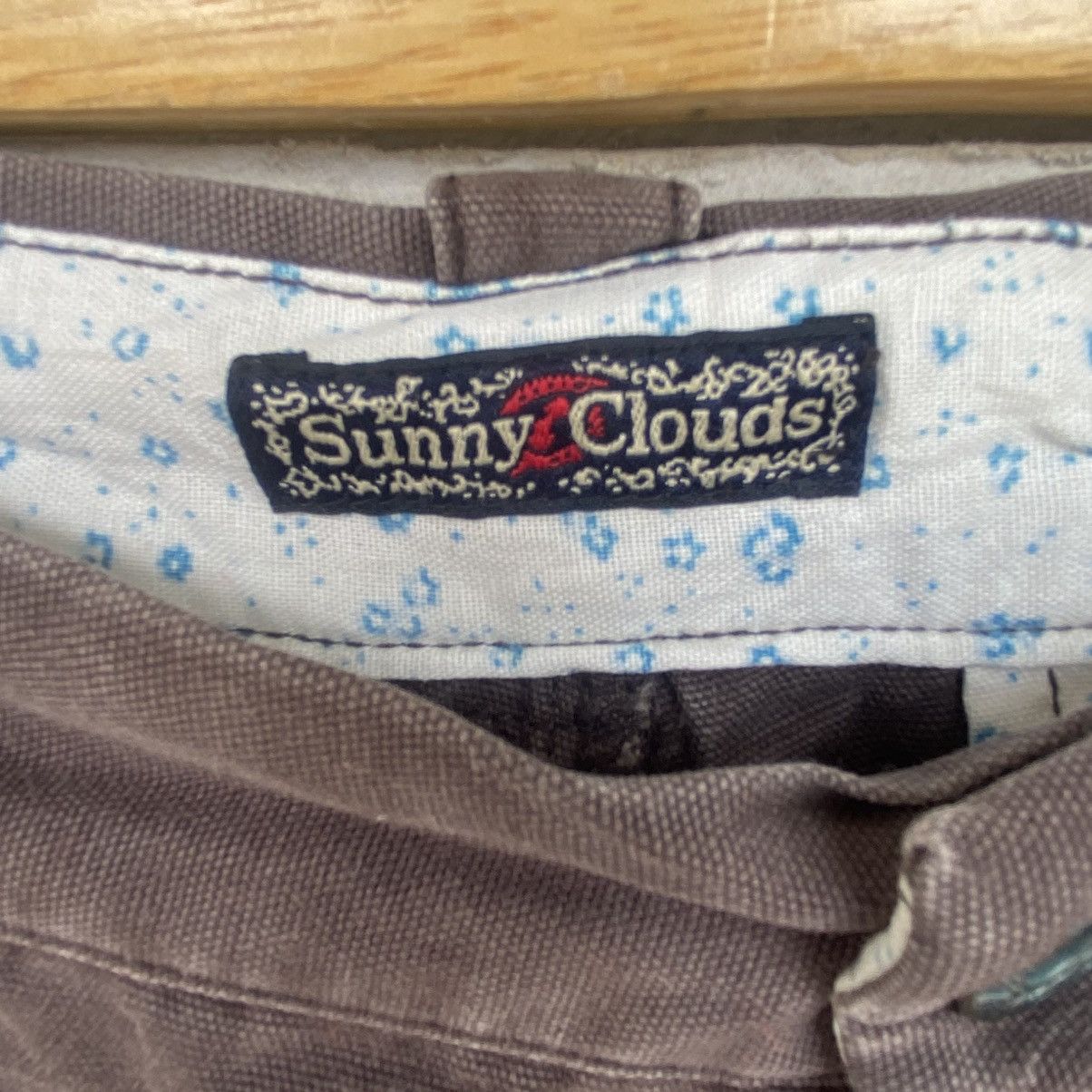Other Vintage Sunny Clouds Brown Cargo Pants W32 L37 Size US 32 / EU 48 - 8 Thumbnail