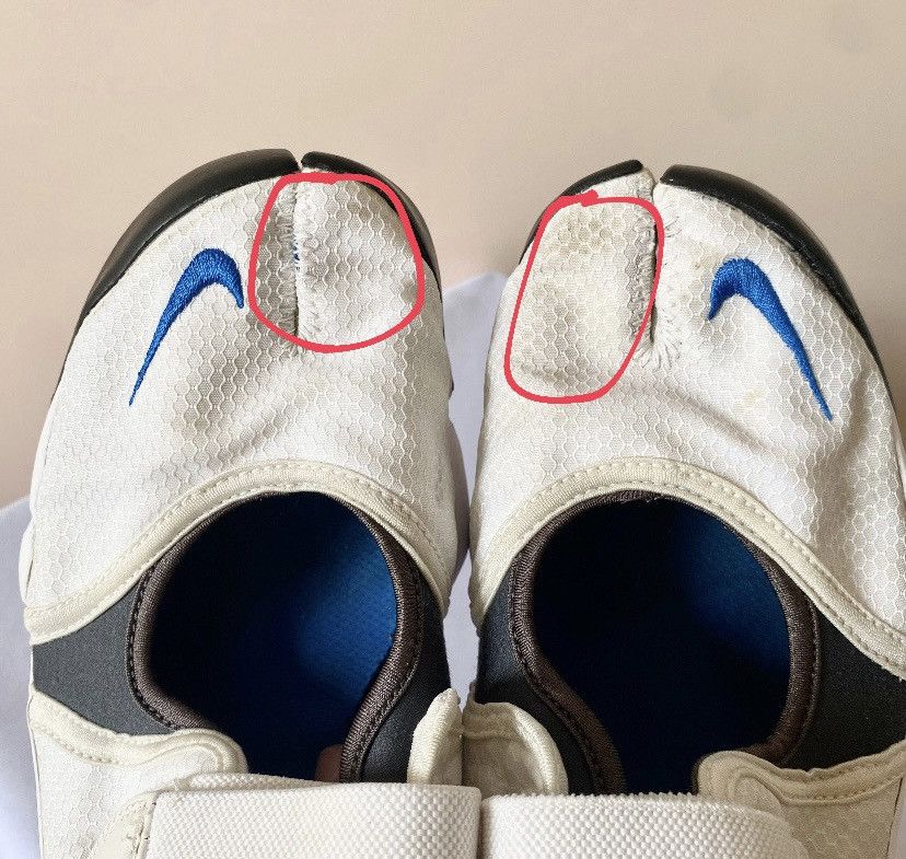 Japanese Brand 00s Nike Rift Tabi Japan Style Vintage Shoes Sneakers Y2K Size US 9 / EU 42 - 3 Thumbnail