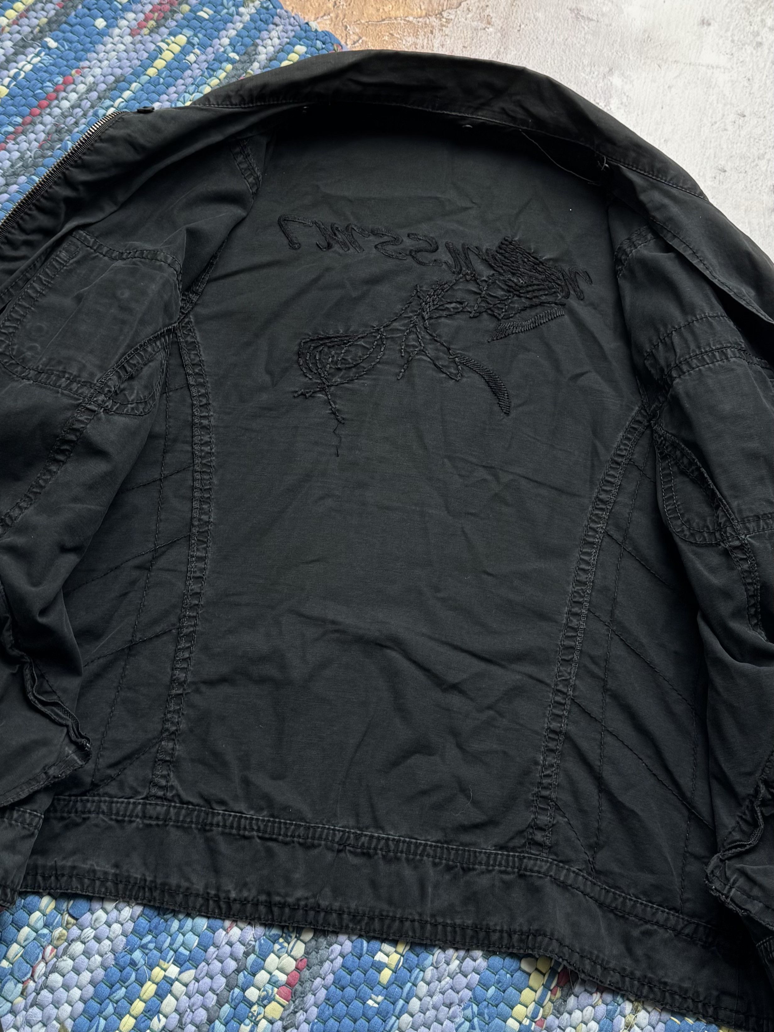 Vintage Vintage Utility Jacket Military Cargo Lightweight Outerwear Size L / US 10 / IT 46 - 6 Thumbnail