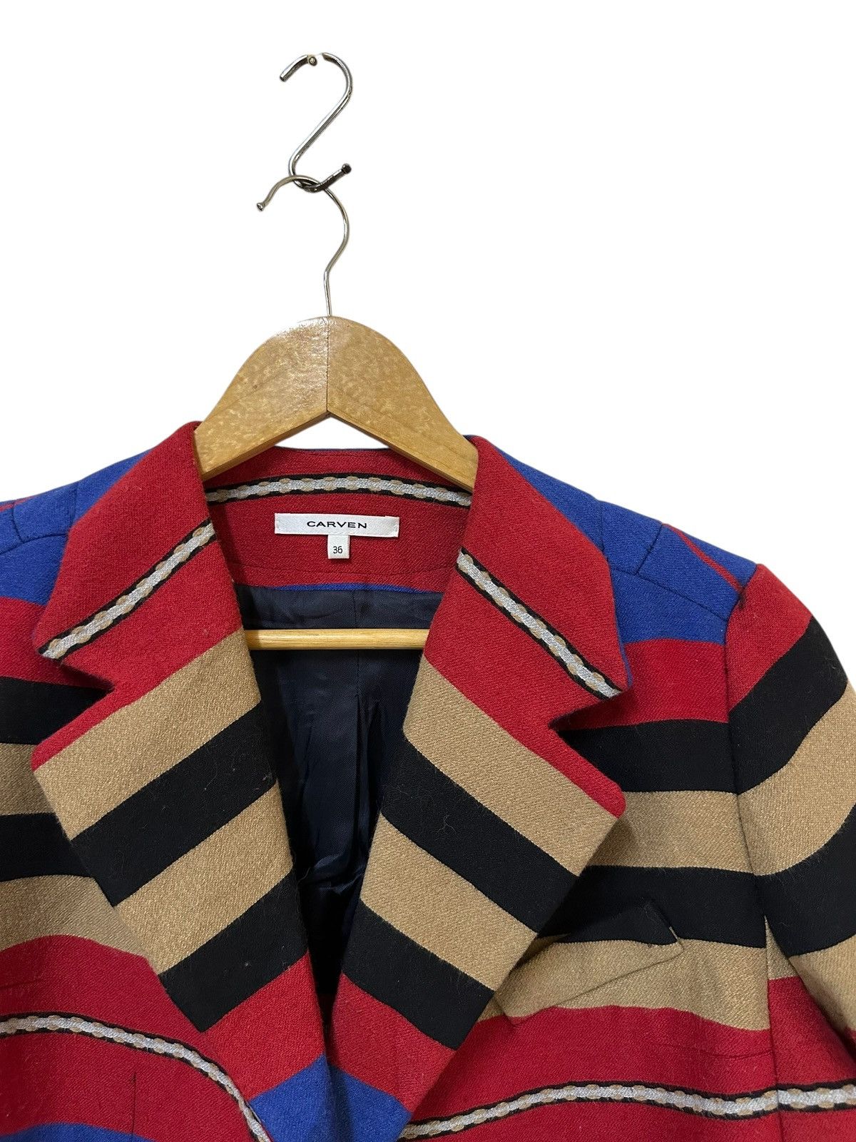 Carven Carven Stripes Jacket Size XS / US 0-2 / IT 36-38 - 2 Thumbnail