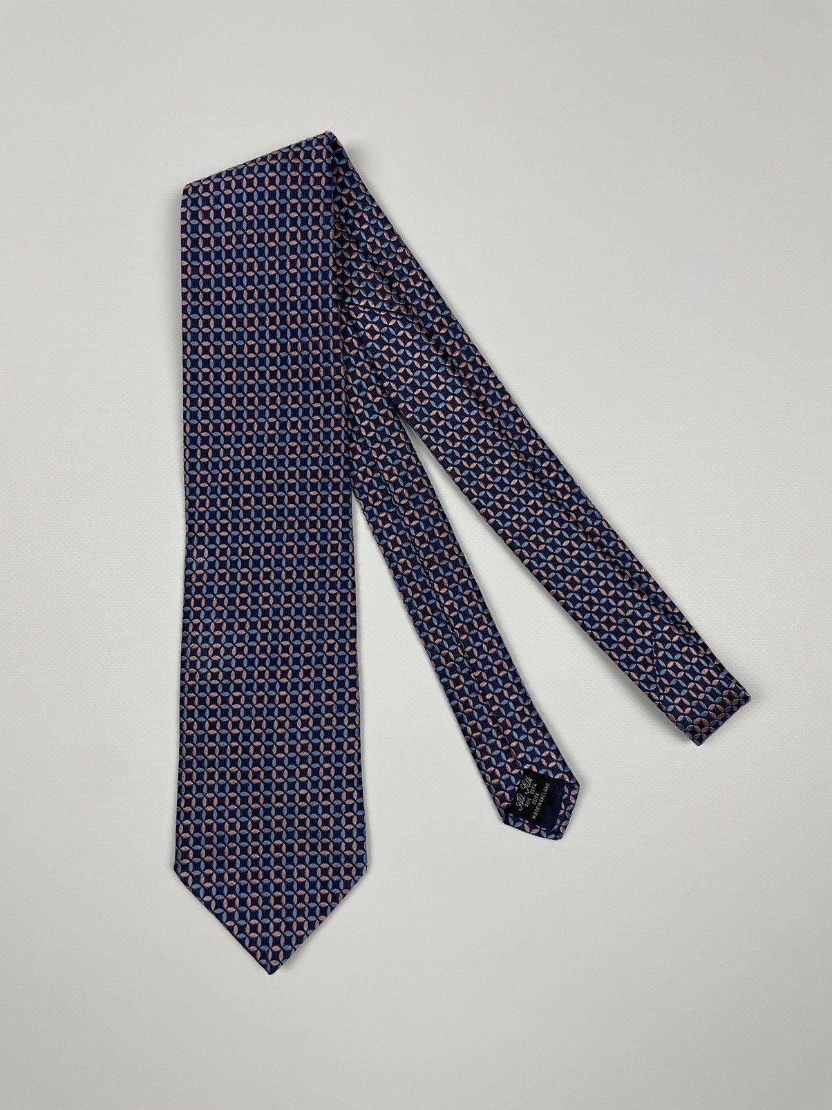 Aquascutum × Vintage Aquascutum All Silk Tie made in England Size ONE SIZE - 1 Thumbnail