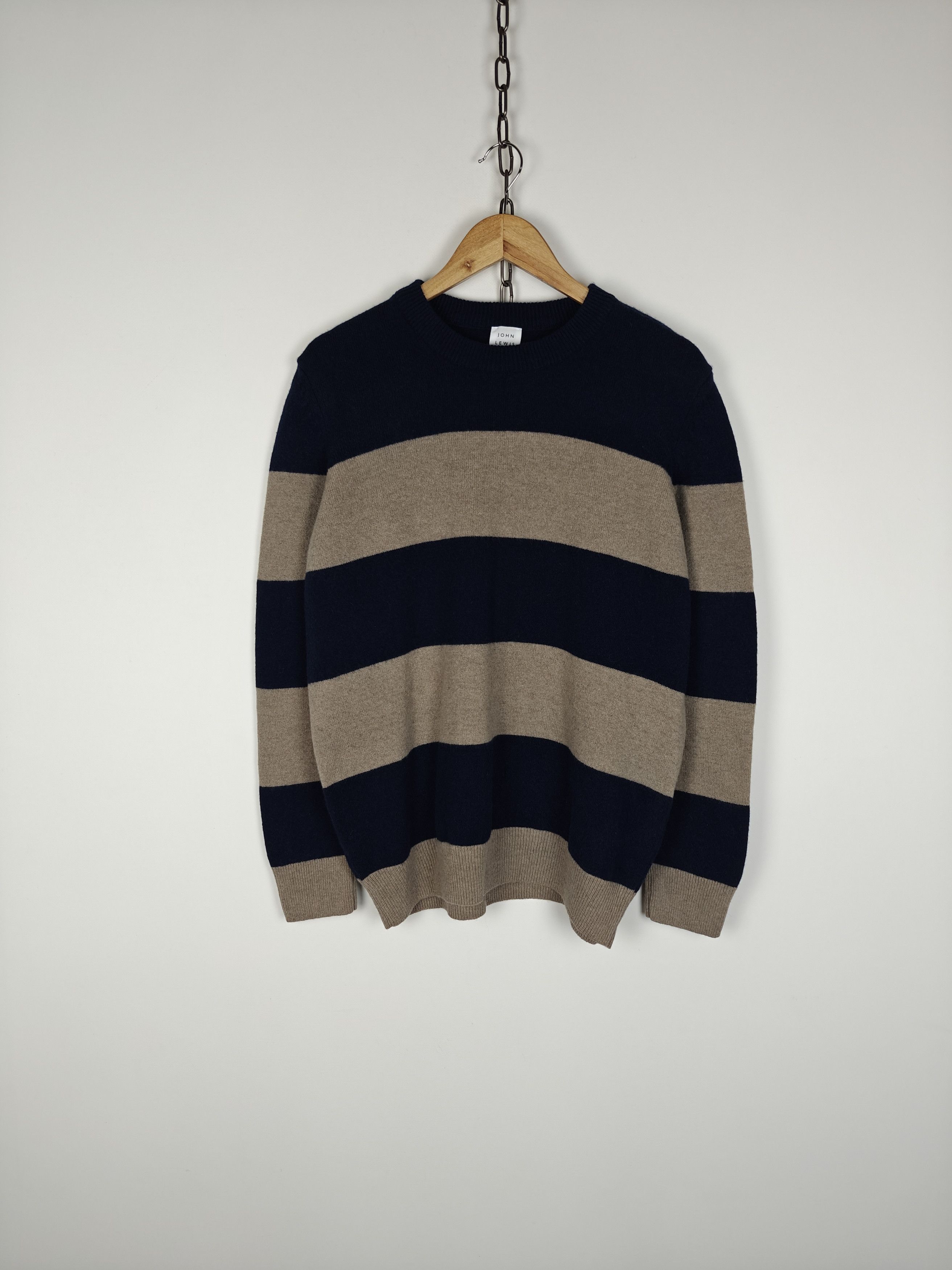 Other John Lewis Wool Sweater Striped Pullover size XL Size US XL / EU 56 / 4 - 1 Thumbnail