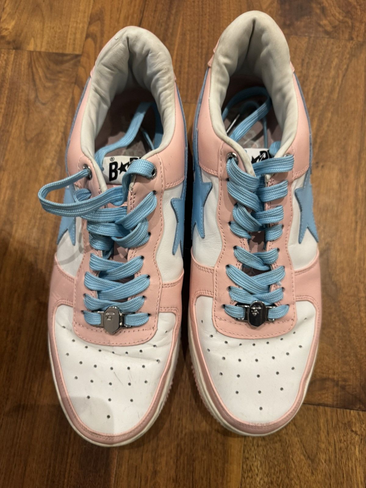 Bape Bapesta - Pastel Pink Size US 11 / EU 44 - 3 Thumbnail
