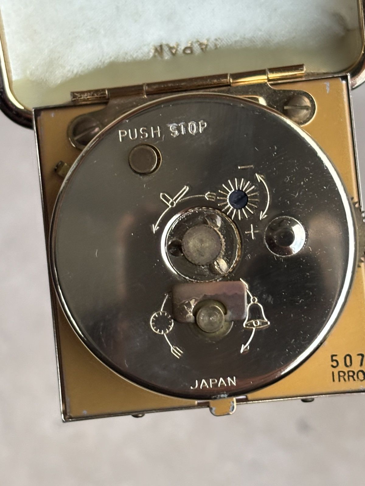 Seiko × Vintage VINTAGE SEIKO ALARM TRAVEL TABLE CLOCK Size ONE SIZE - 6 Thumbnail