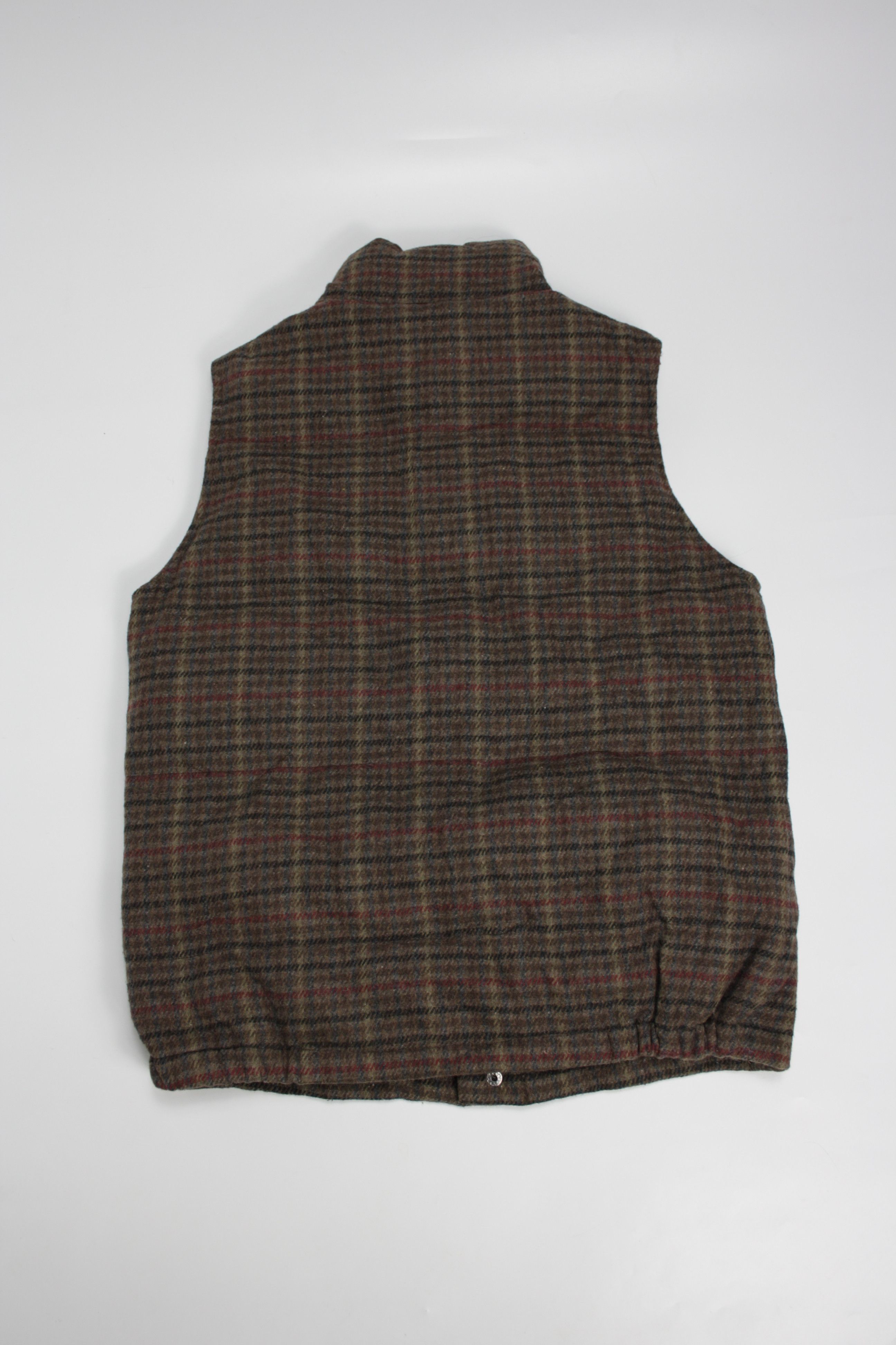 Japanese Brand Universal Garments Antiqulothes Works Wool Plaid Vest Size US S / EU 44-46 / 1 - 7 Thumbnail