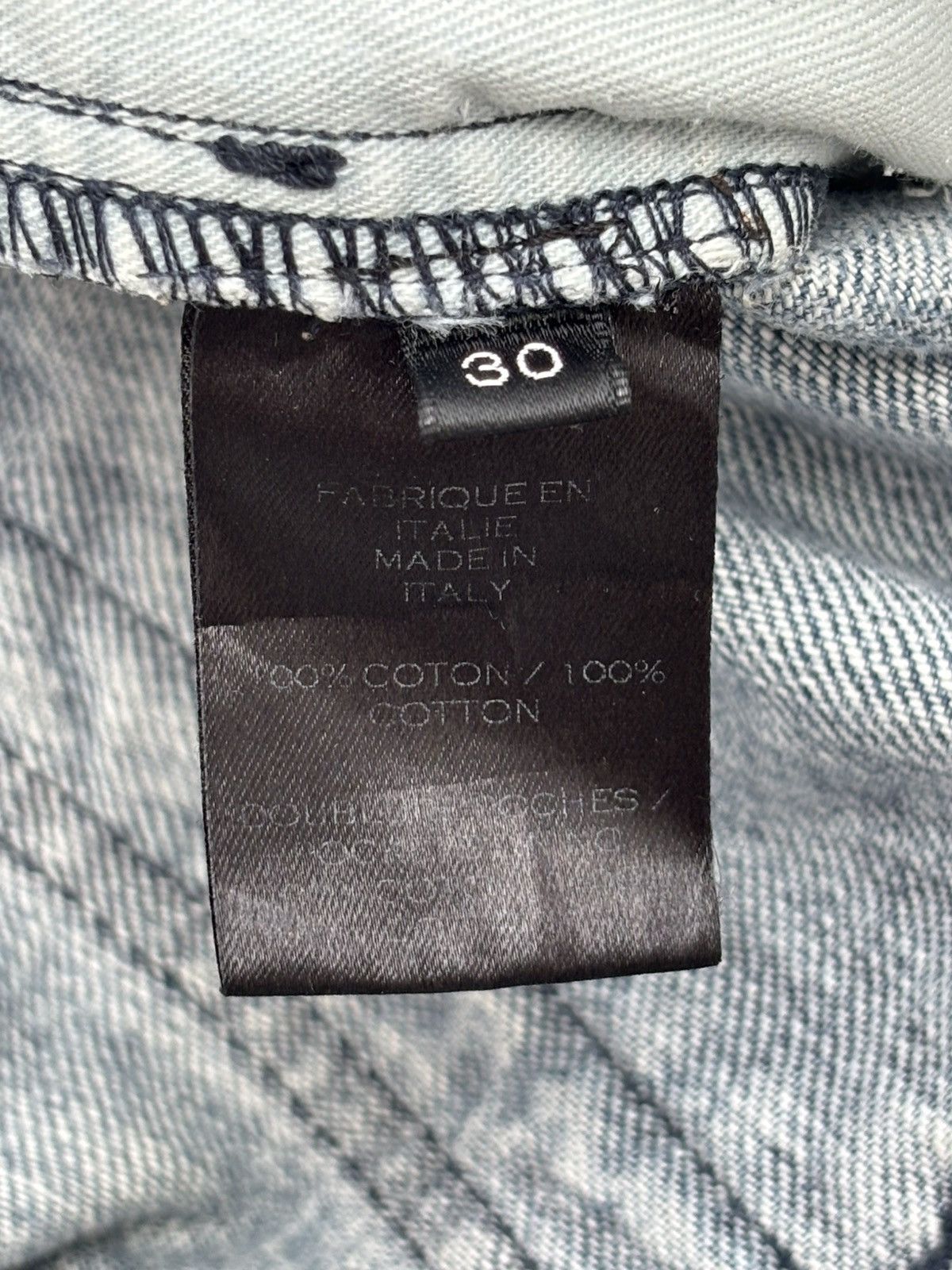 Balmain Biker Denim Jeans Size US 30 / EU 46 - 4 Thumbnail