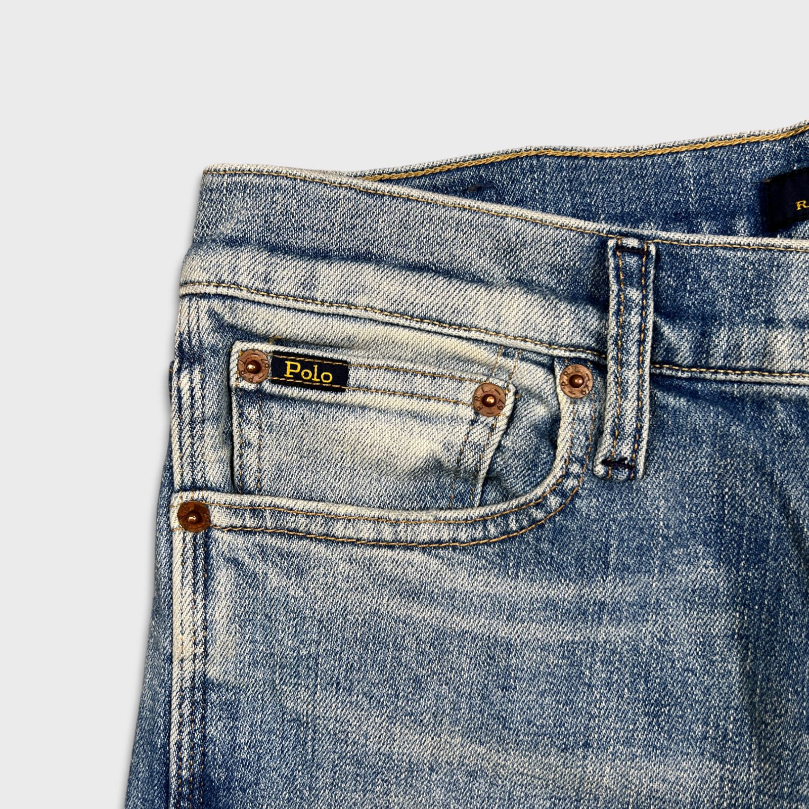 Polo Ralph Lauren × Ralph Lauren × Vintage Polo Ralph Lauren Jeans sz 28 Tompkins Mid Rise Skinny Denim Size 28" / US 6 / IT 42 - 3 Thumbnail