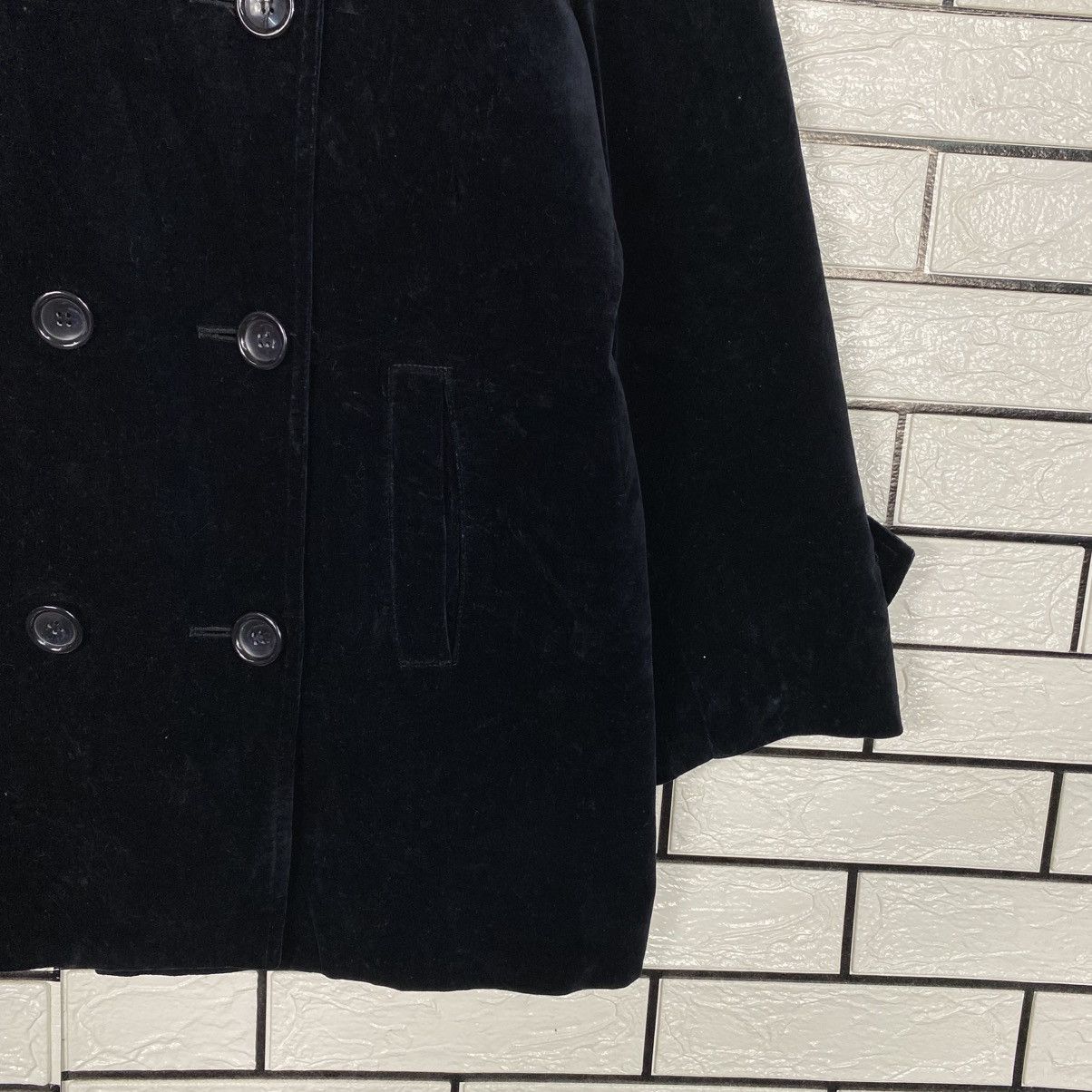 Yohji Yamamoto 📌Vintage Chore Velvet Jacket Atsuki Onishi Double Breast Size US M / EU 48-50 / 2 - 6 Thumbnail