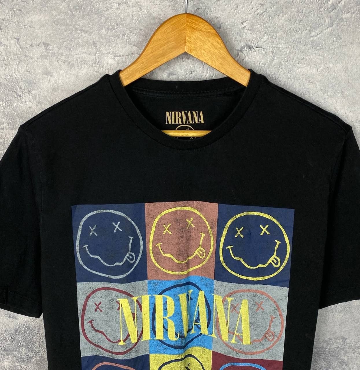 Nirvana Nirvana Tee Men’s Size L Black Cotton Short Sleeve ‘ Size US L / EU 52-54 / 3 - 2 Thumbnail