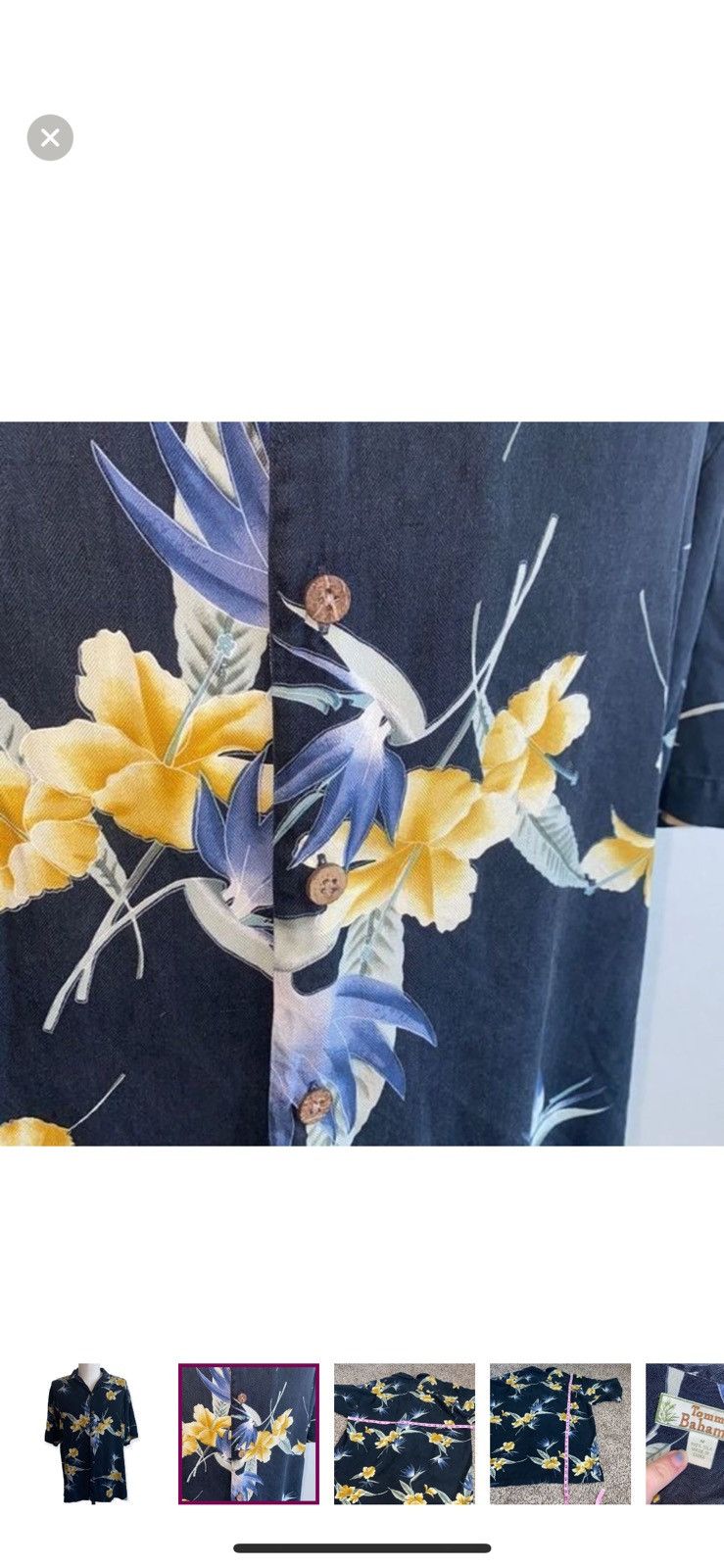 Tommy Bahama Tommy bahama medium vintage Hawaiian shirt Size US M / EU 48-50 / 2 - 2 Thumbnail