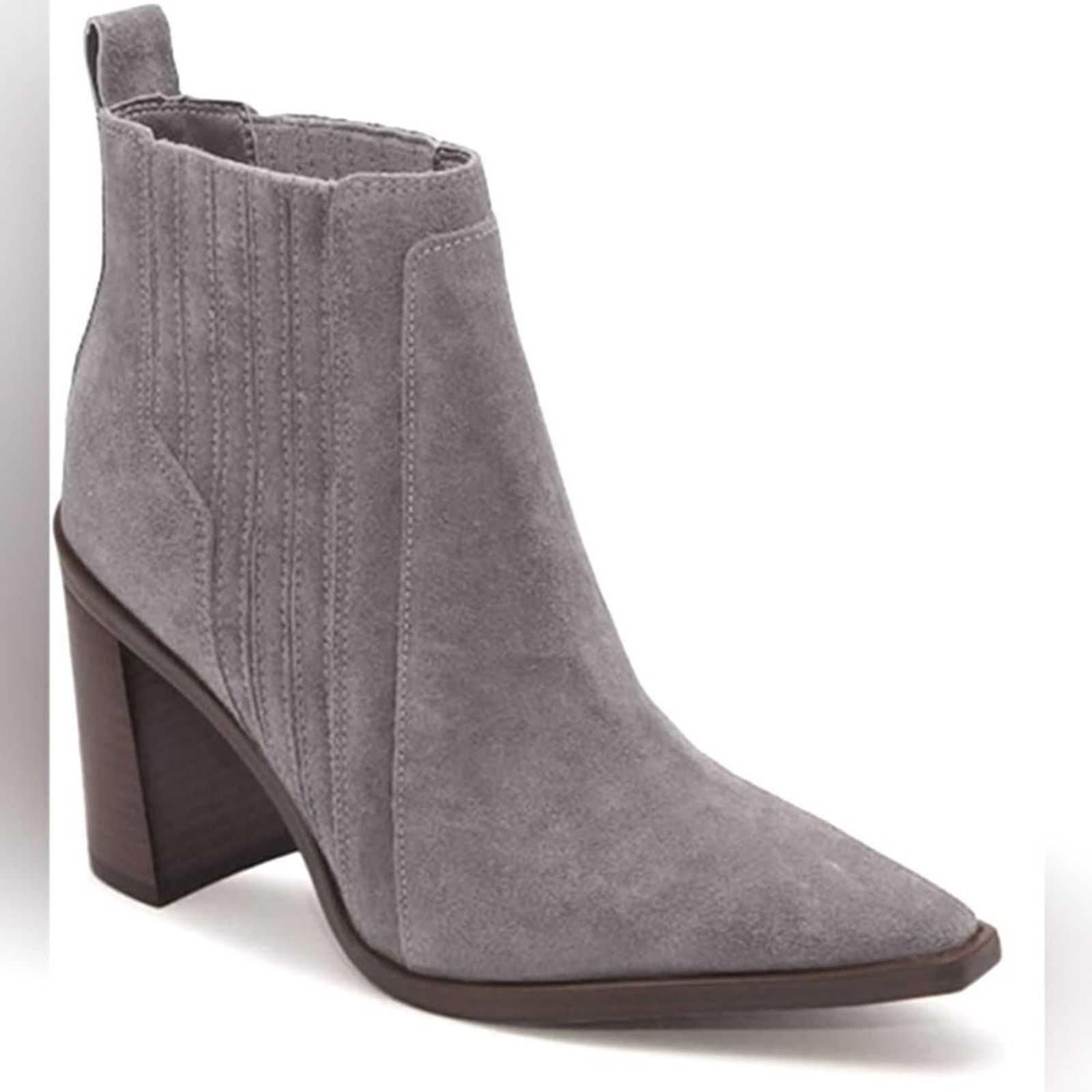 Other (A-3503) Juliet Holy Womens Block Heel Ankle Boots Sz 8.5 Size US 8.5 / IT 38.5 - 2 Thumbnail