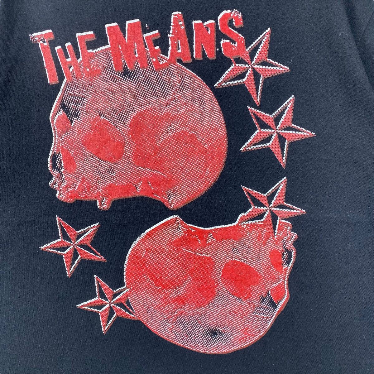 Band Tees Japanese Punk Rock Band THE MEANS Graphic Tee Shirt Medium Size US M / EU 48-50 / 2 - 2 Thumbnail
