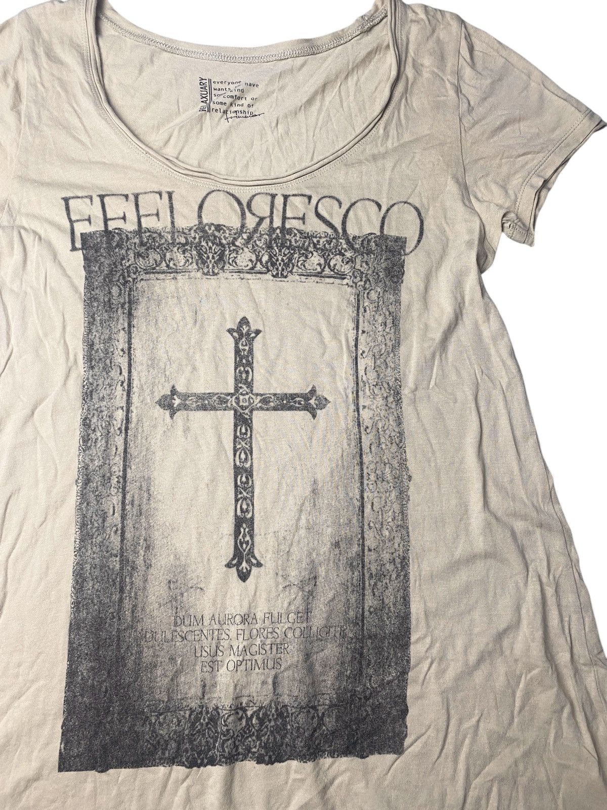 If Six Was Nine 2000's Ozoc Cross Conclave Latin Poem Shirt Size US XS / EU 42 / 0 - 2 Thumbnail