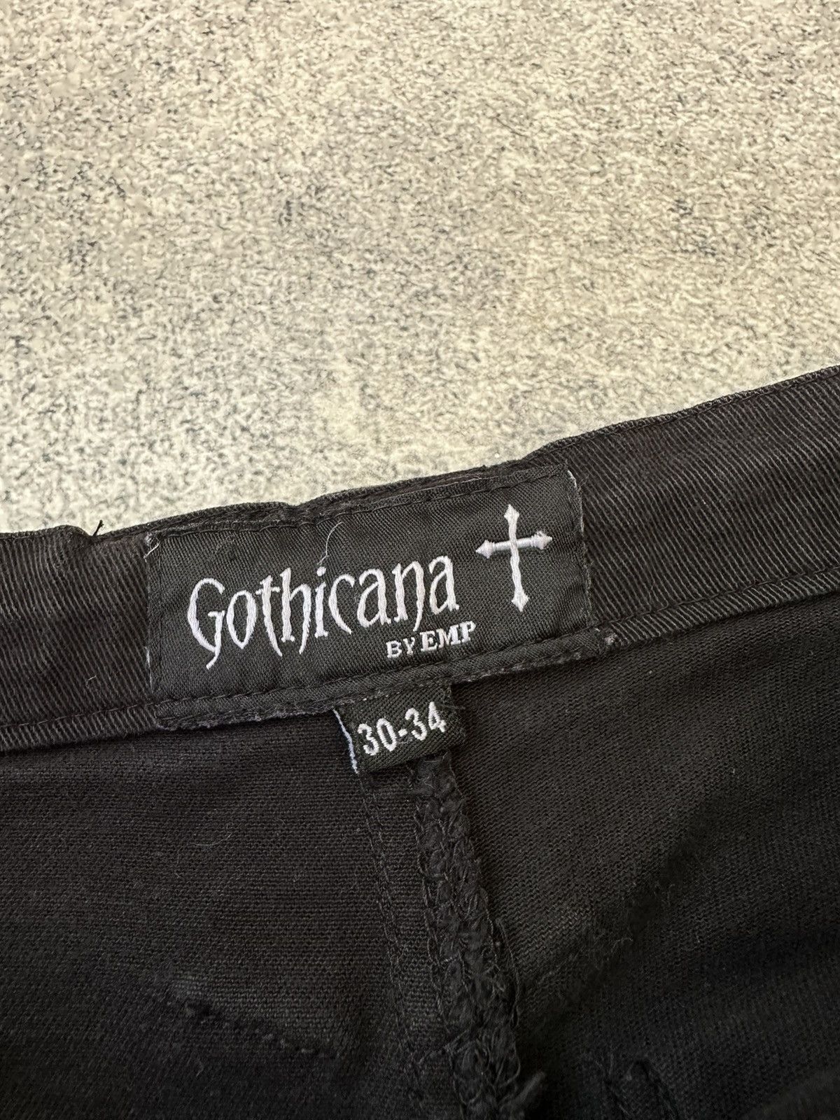 Vintage Vintage Gothicana by Emp Bondage Japanese Cargo Pants Size US 30 / EU 46 - 10 Thumbnail