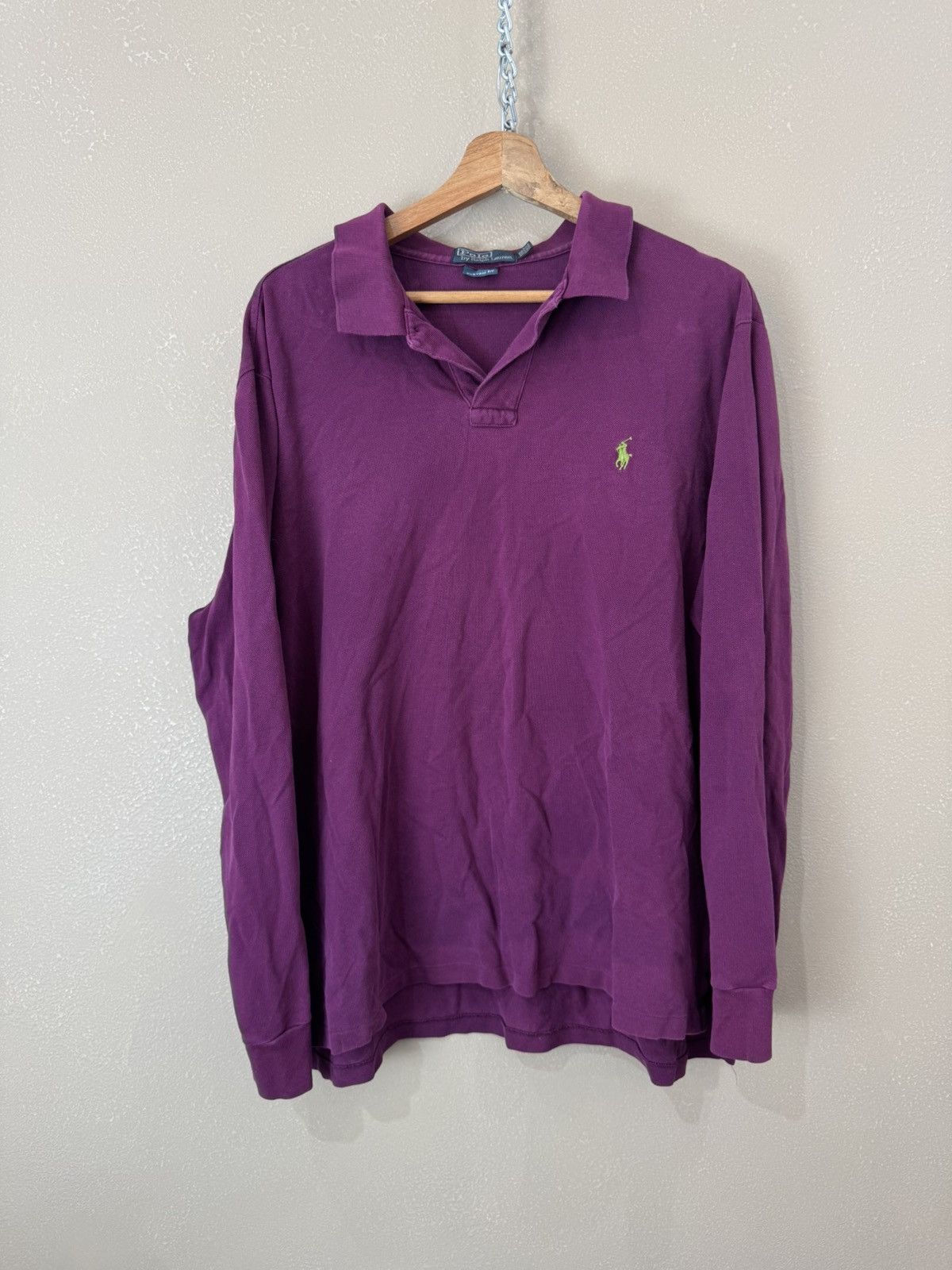 Polo Ralph Lauren Polo Ralph Lauren Polo Longsleeve Hype Rare Size US XXL / EU 58 / 5 - 1 Thumbnail