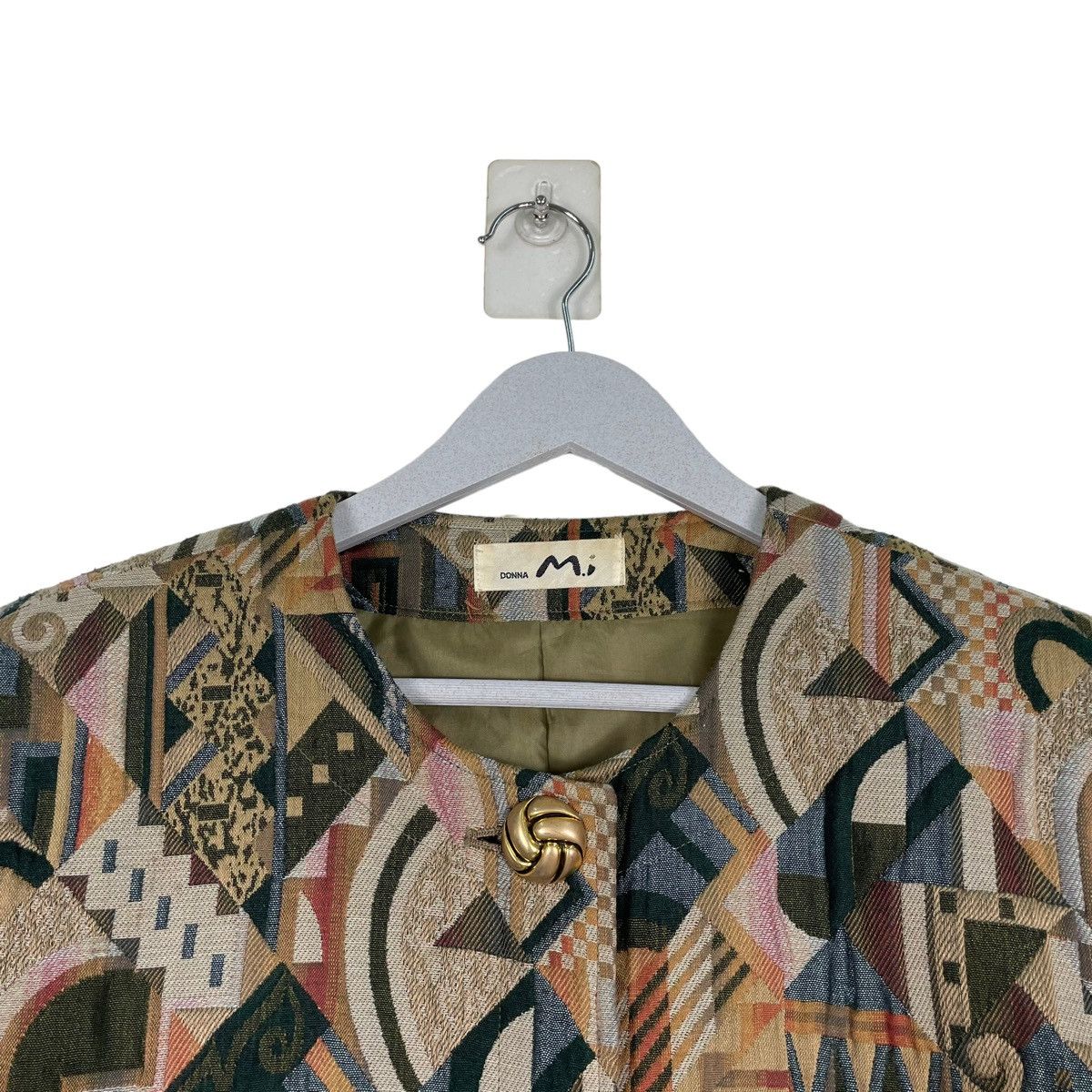 Issey Miyake × Japanese Brand 💥80s DONNA MI CLASSIC DESIGN BUTTON JACKET Size M / US 6-8 / IT 42-44 - 3 Thumbnail