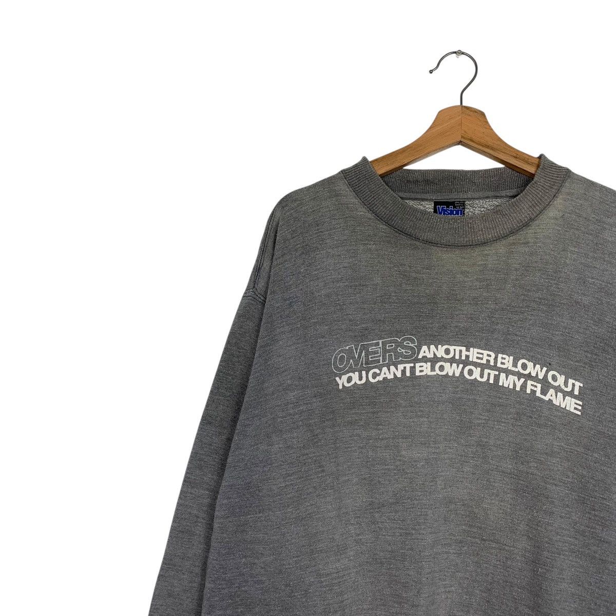 Japanese Brand Japanese Brand Vision Club Poem Sweatshirt Size US L / EU 52-54 / 3 - 6 Thumbnail
