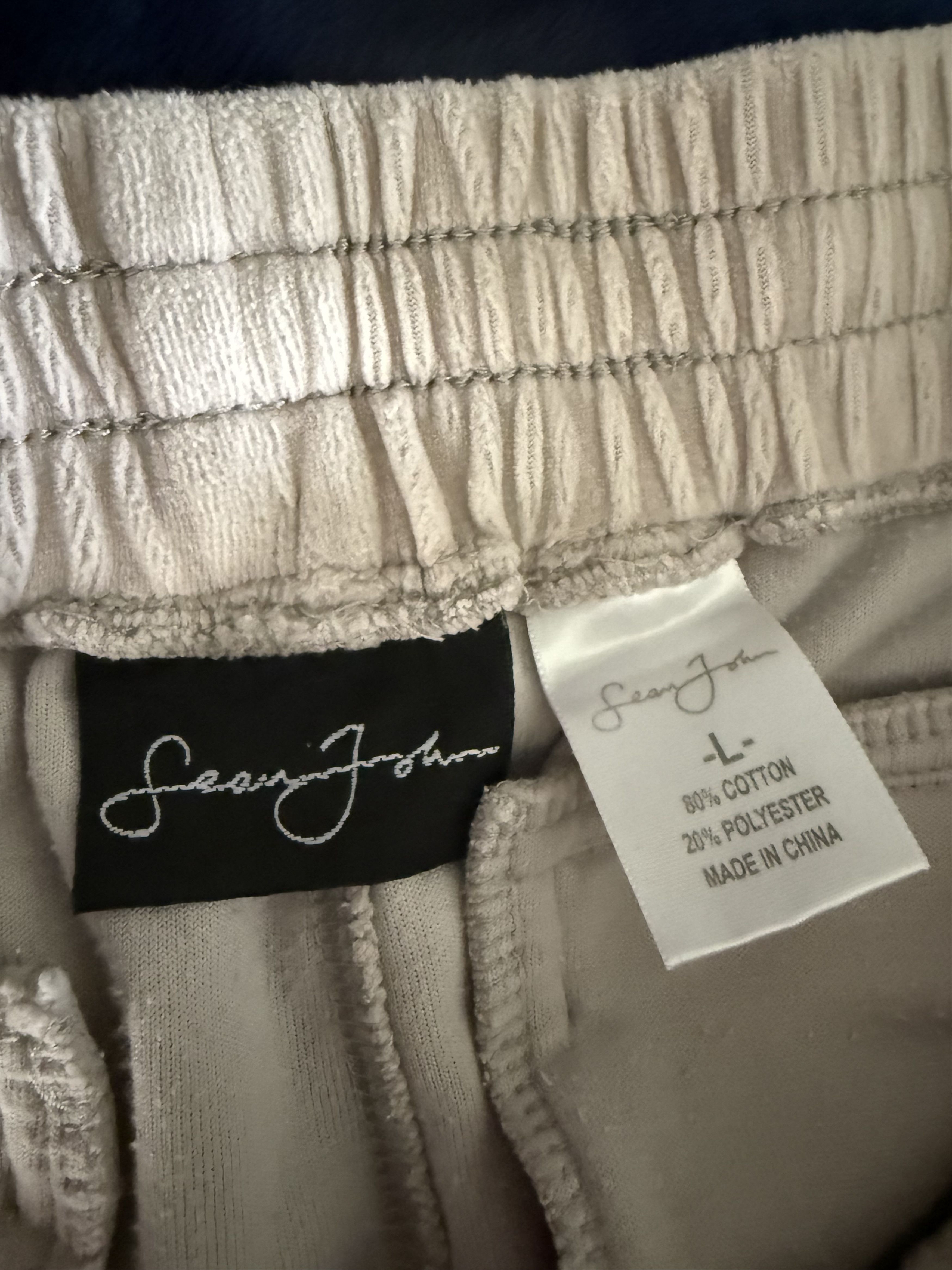 Sean John Sean John Vintage Velour Beige Sweatpants Size US 38 / EU 54 - 4 Thumbnail