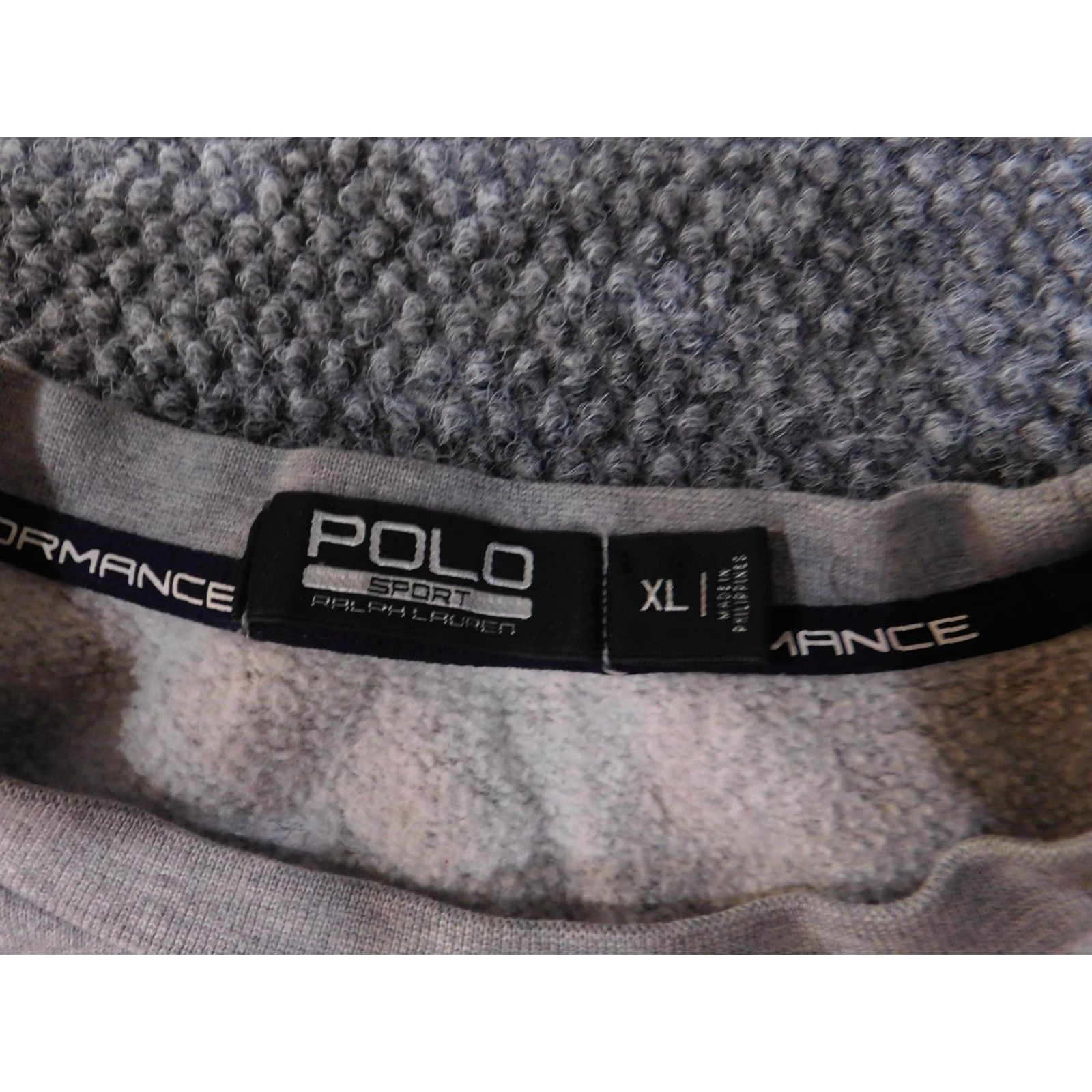 Vintage Polo Sport Ralph Lauren Sweatshirt Mens XL Gray Crewneck Performance Pullover Size US XL / EU 56 / 4 - 7 Thumbnail
